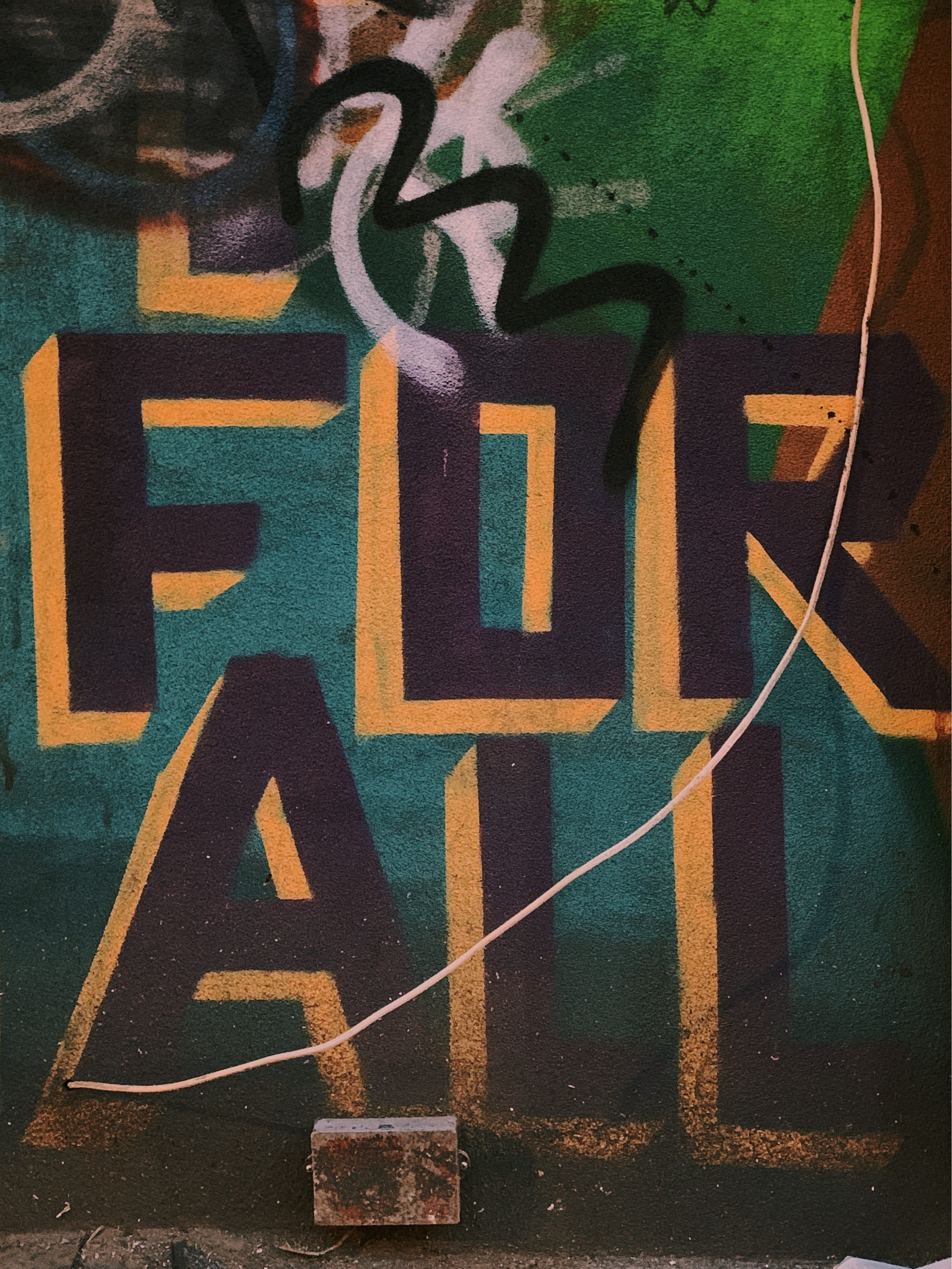 canvas, sign, guidance, western script, graffiti, graphics, view, moving van, close-up, outdoors, symbol, asphalt, mural, wall - building feature, handwriting, Phone HD Wallpaper