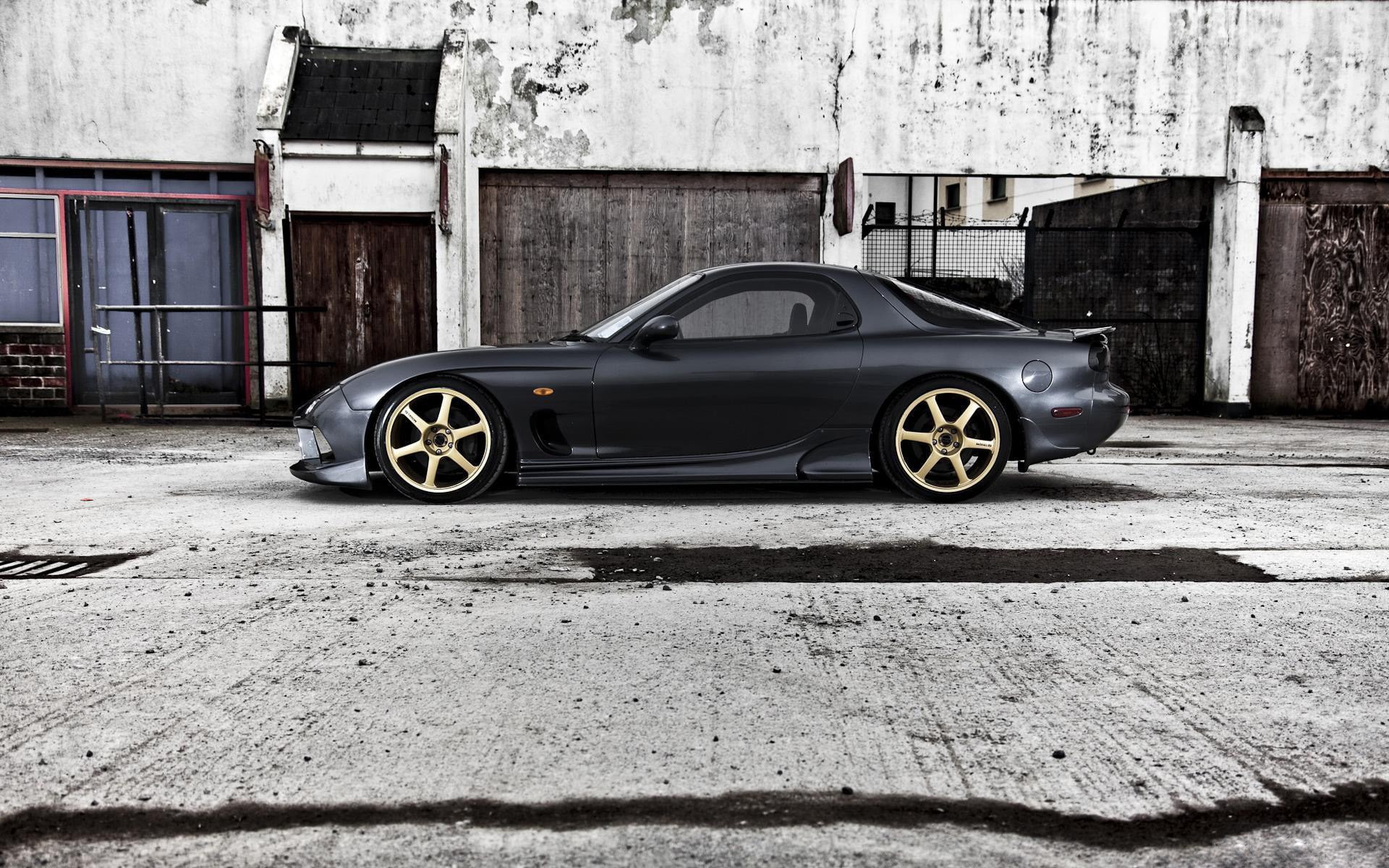 vehicle, 1080P, Mazda, car, Mazda RX-7, HD Wallpaper