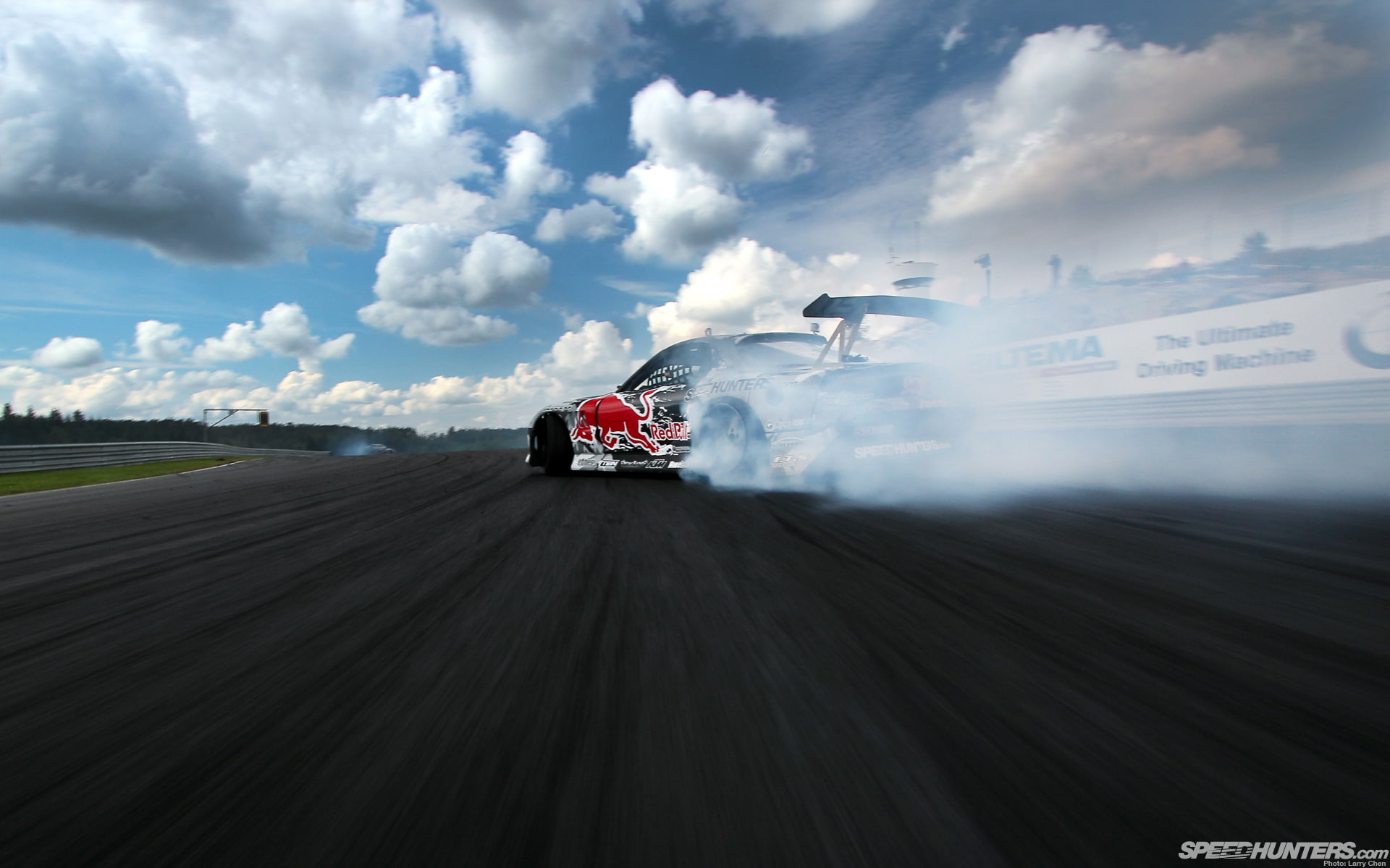 clouds, mazda, rx, 7, smoke, hd, cars, 1080P, drift, HD Wallpaper