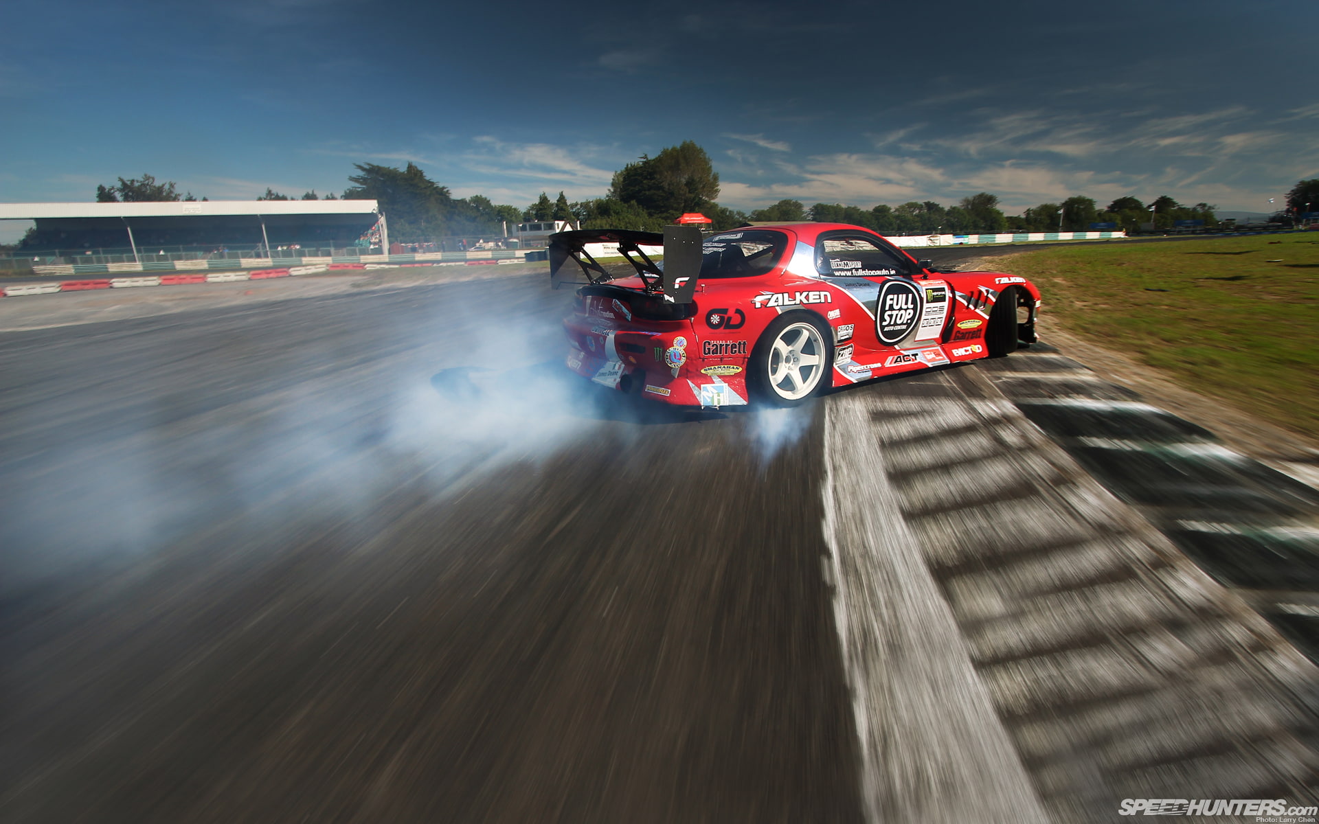 red, motion, car, cars, rx, drift, stock, hd, mazda, 1080P, smoke, 7, blur, HD Wallpaper