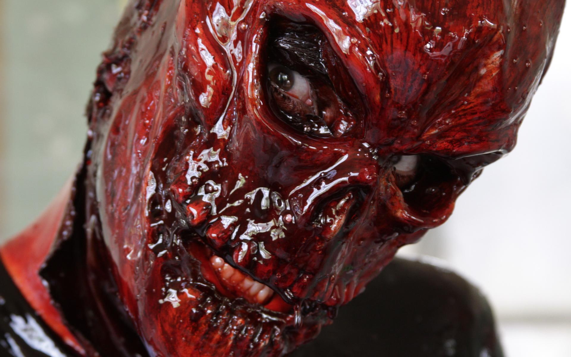skull, mask, found, gavin, gavin brown, red, 1080P, marty, brown, HD Wallpaper