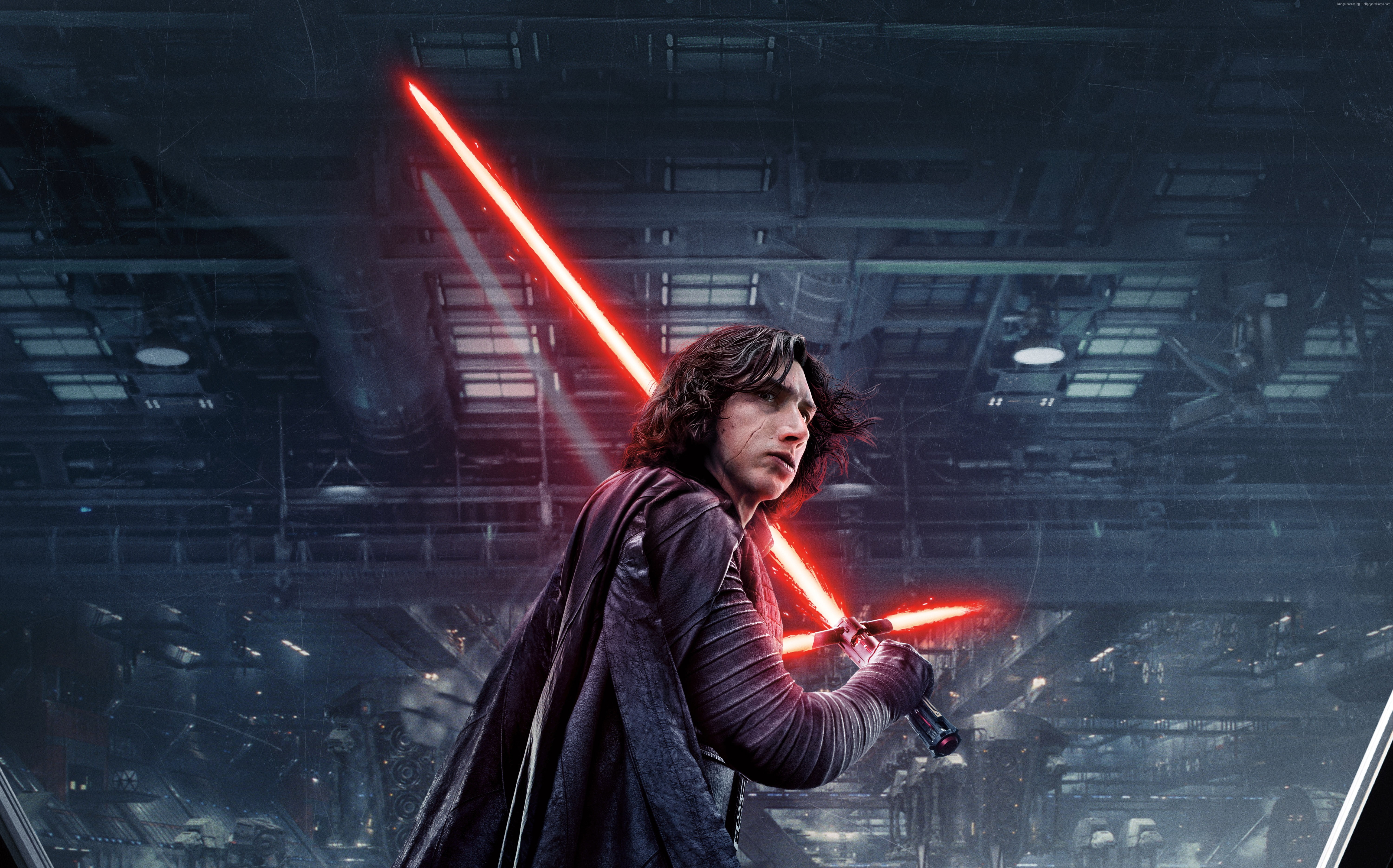 Star Wars: The Last Jedi, Adam Driver, 5K, 5k, HD Wallpaper