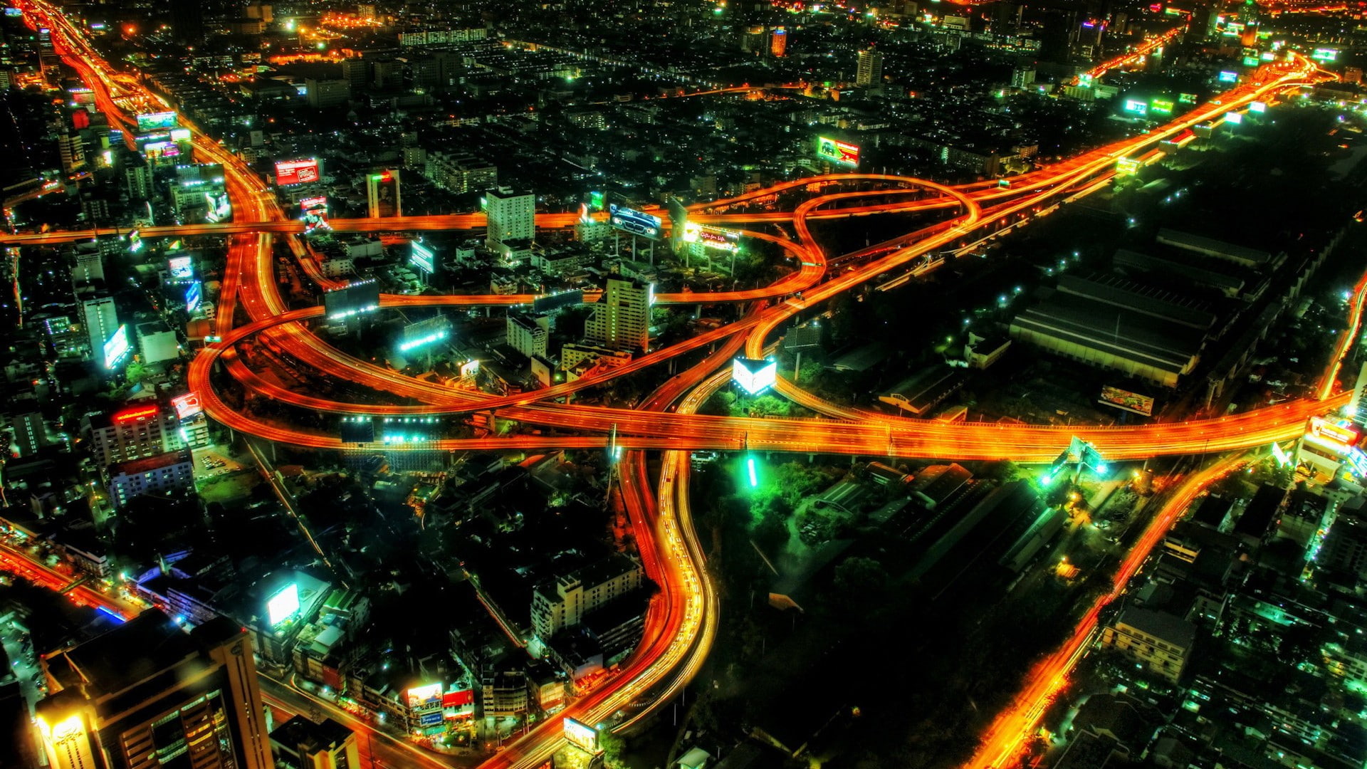 Bangkok, city, 1080P, HD Wallpaper