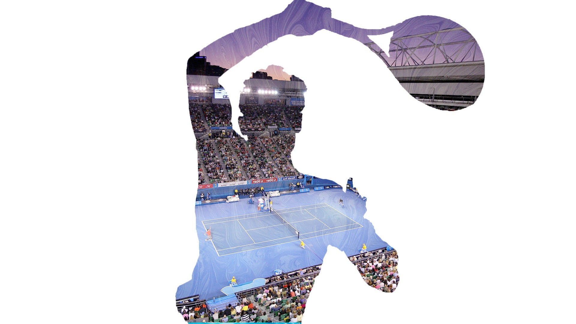 skyscraper, multiple exposure, young adult, real people, lifestyles, adult, purple, side view, architecture, copy space, building exterior, 1080P, rafael nadal australian open tennis violet tennis courts, HD Wallpaper