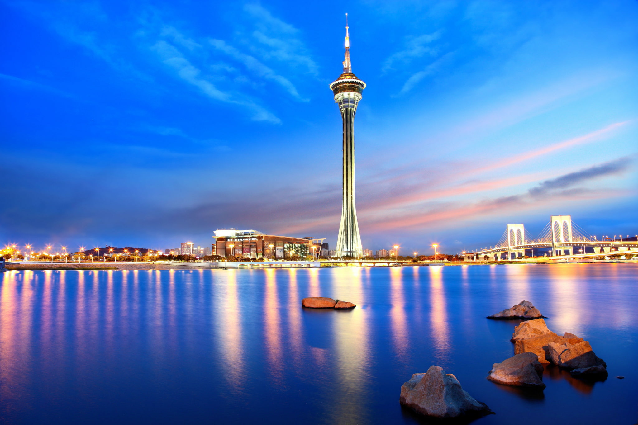macau, 1080P, macao, china, HD Wallpaper