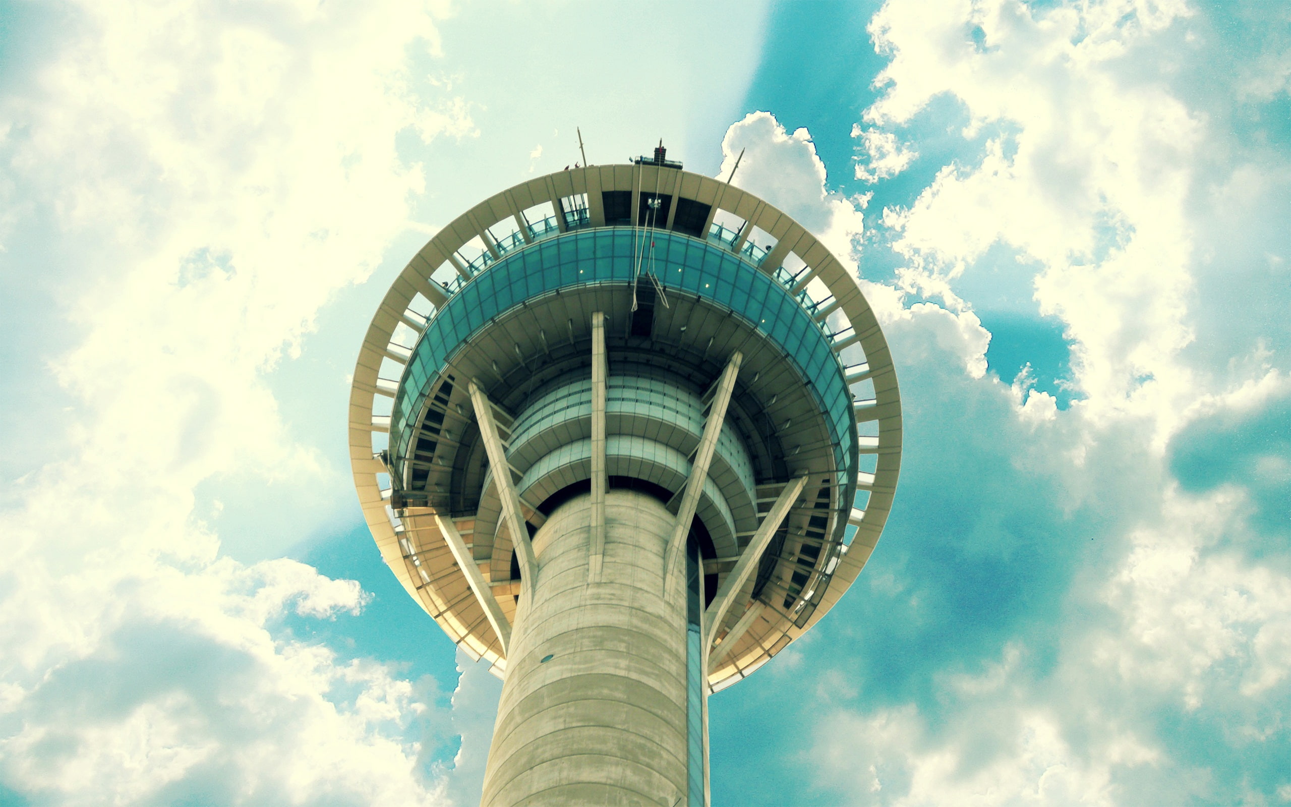 sky, 2K, Macau, Tower, HD Wallpaper