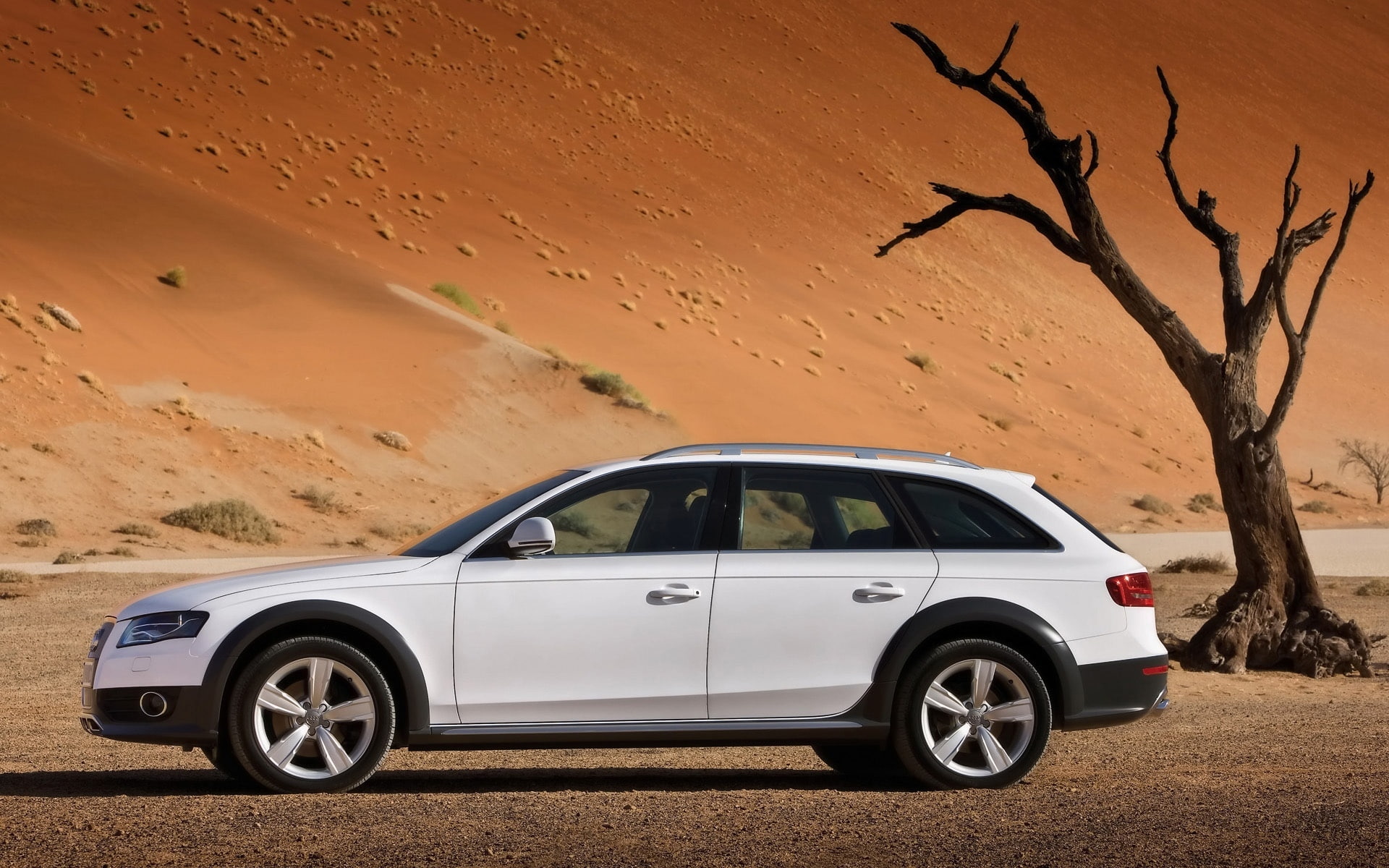 allroad, quattro, white, hatchback, door, audi, side, 1080P, audi a4, audi allroad, HD Wallpaper