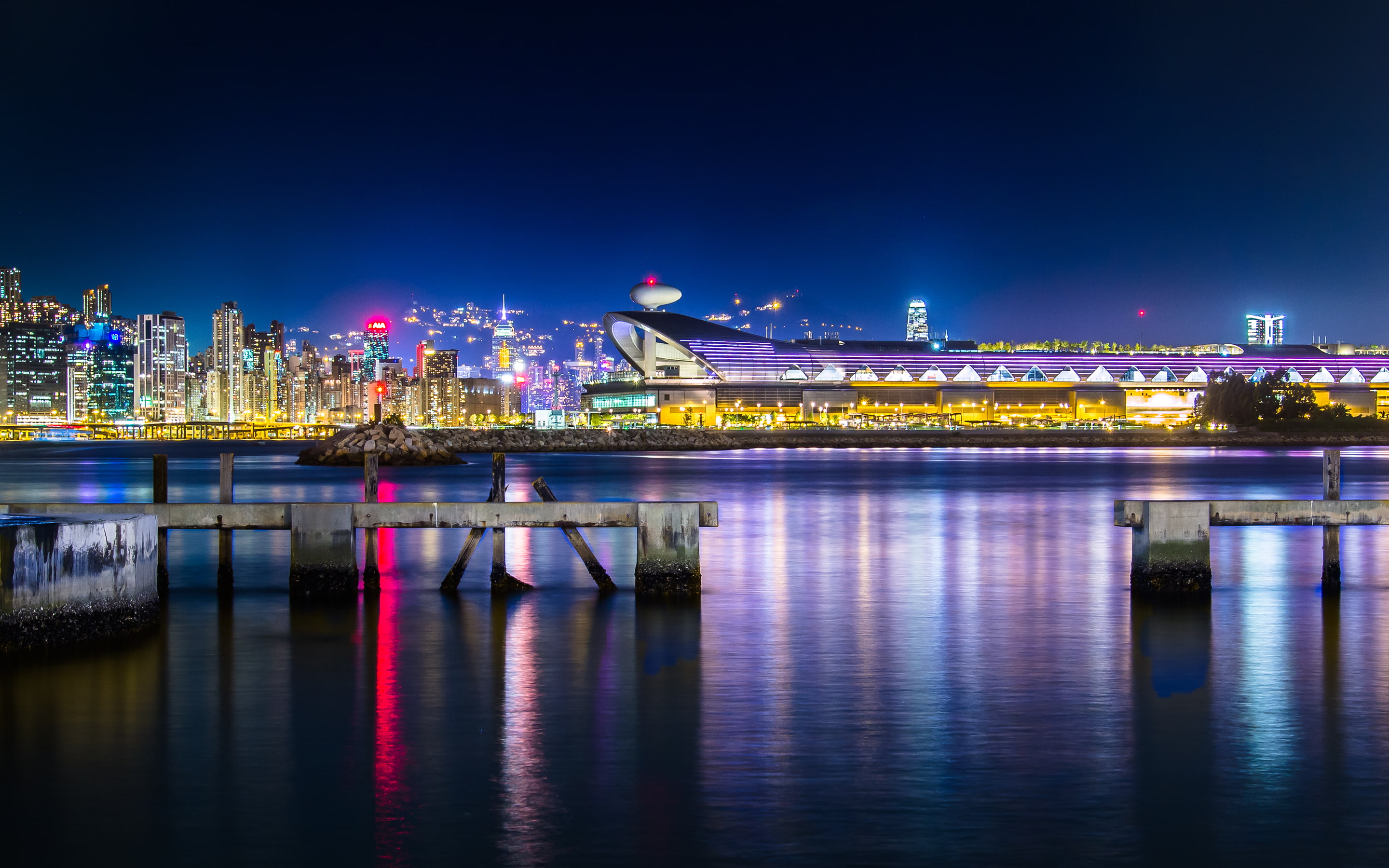 cruise, terminal, tak, victoria, kai, harbour, 2K, HD Wallpaper