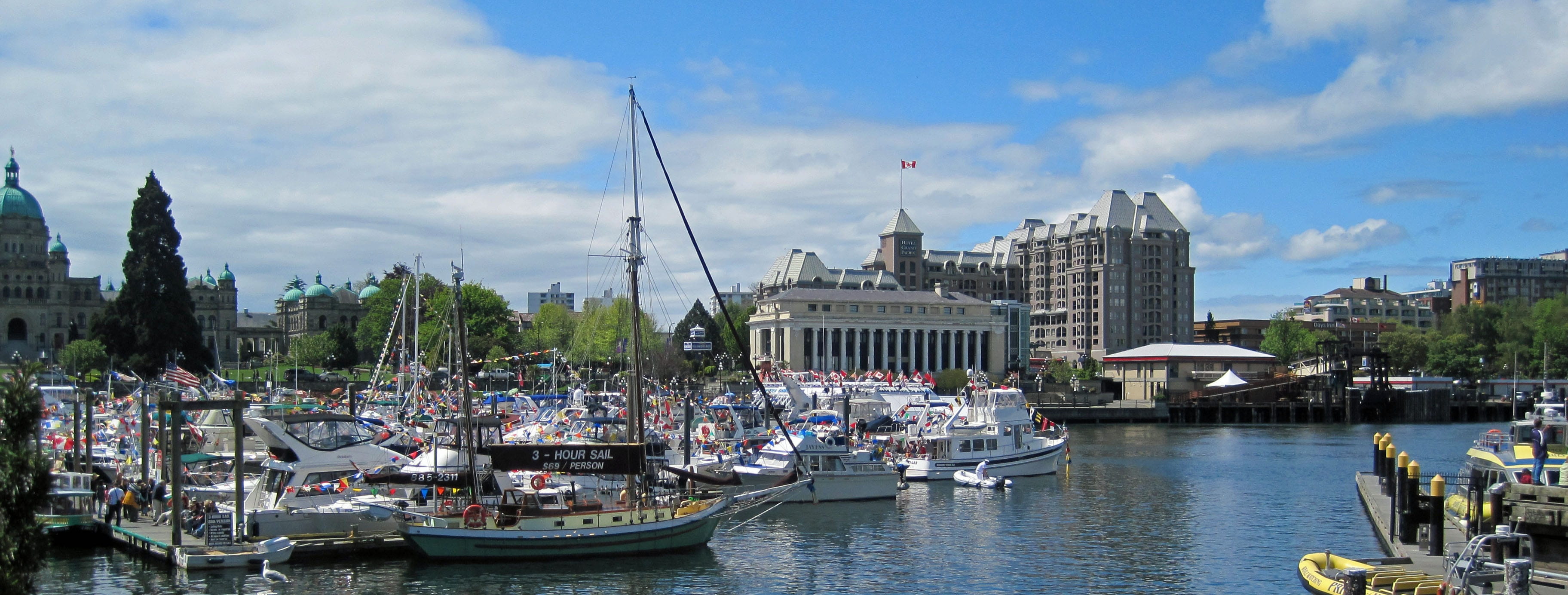 urban, travel, harbor, no people, city, boats, nature, waterfront, skyscraper, built structure, sailboat, panorama, view, river, scene, building exterior, HD Wallpaper