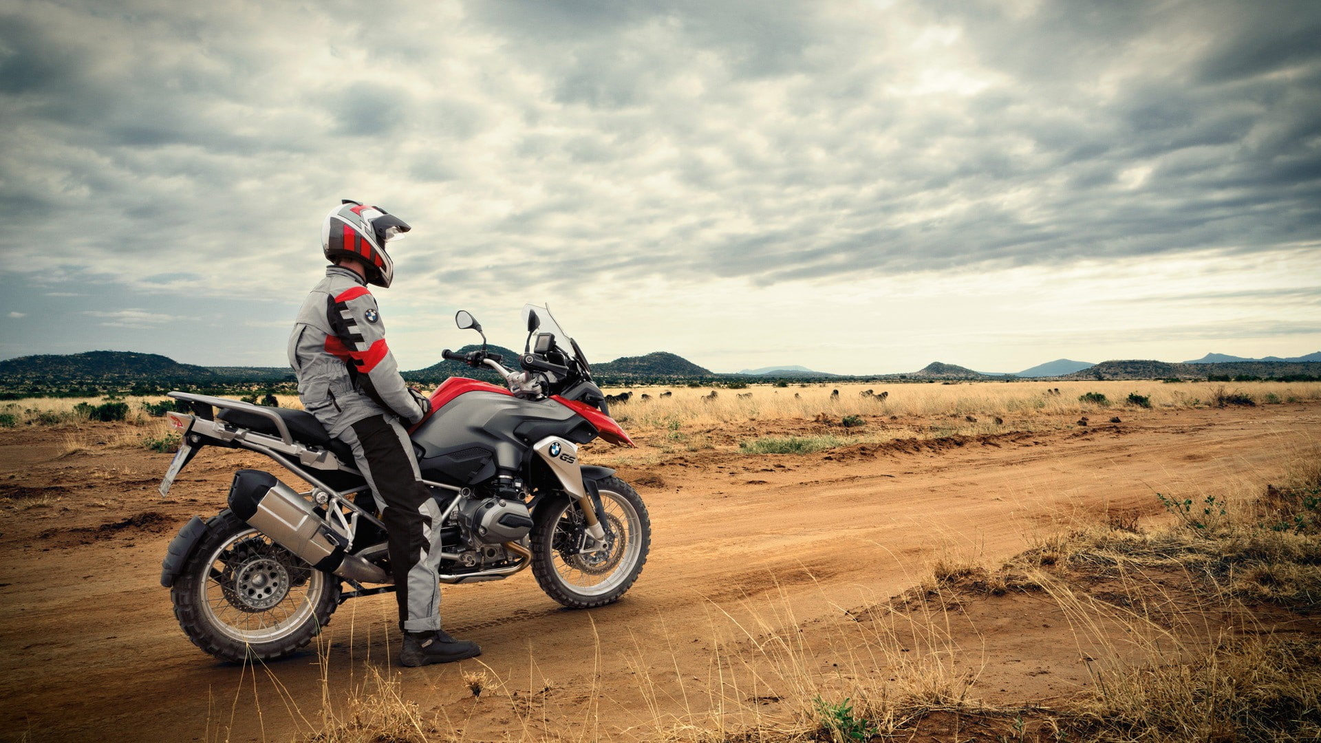 one person, sports helmet, ride, full length, nature, BMW, adventure, land, transportation, BMW R1200 GS, crash helmet, sport, leisure activity, mode of transportation, HD Wallpaper