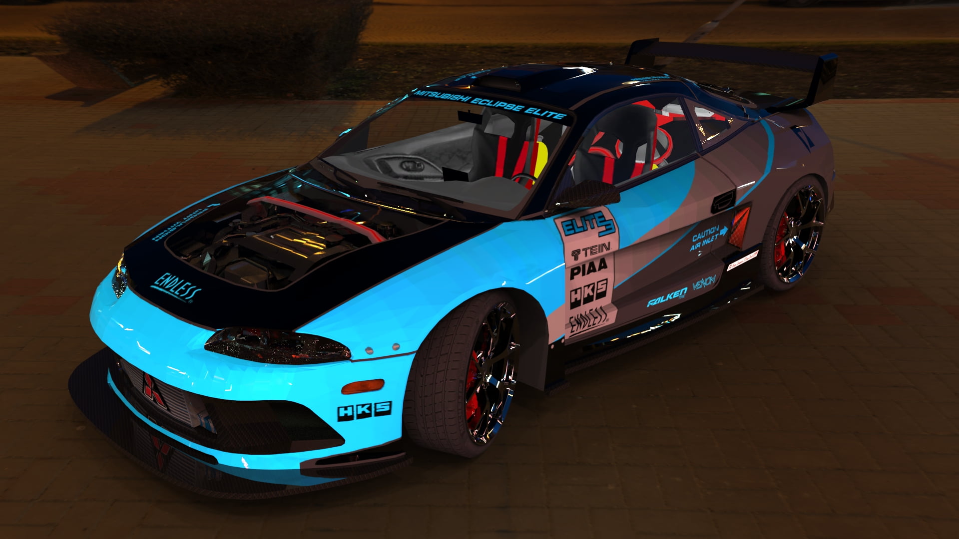 1080P, Video Game Art, Need for Speed: World, Mitsubishi Eclipse GS-T, car, games art, HD Wallpaper