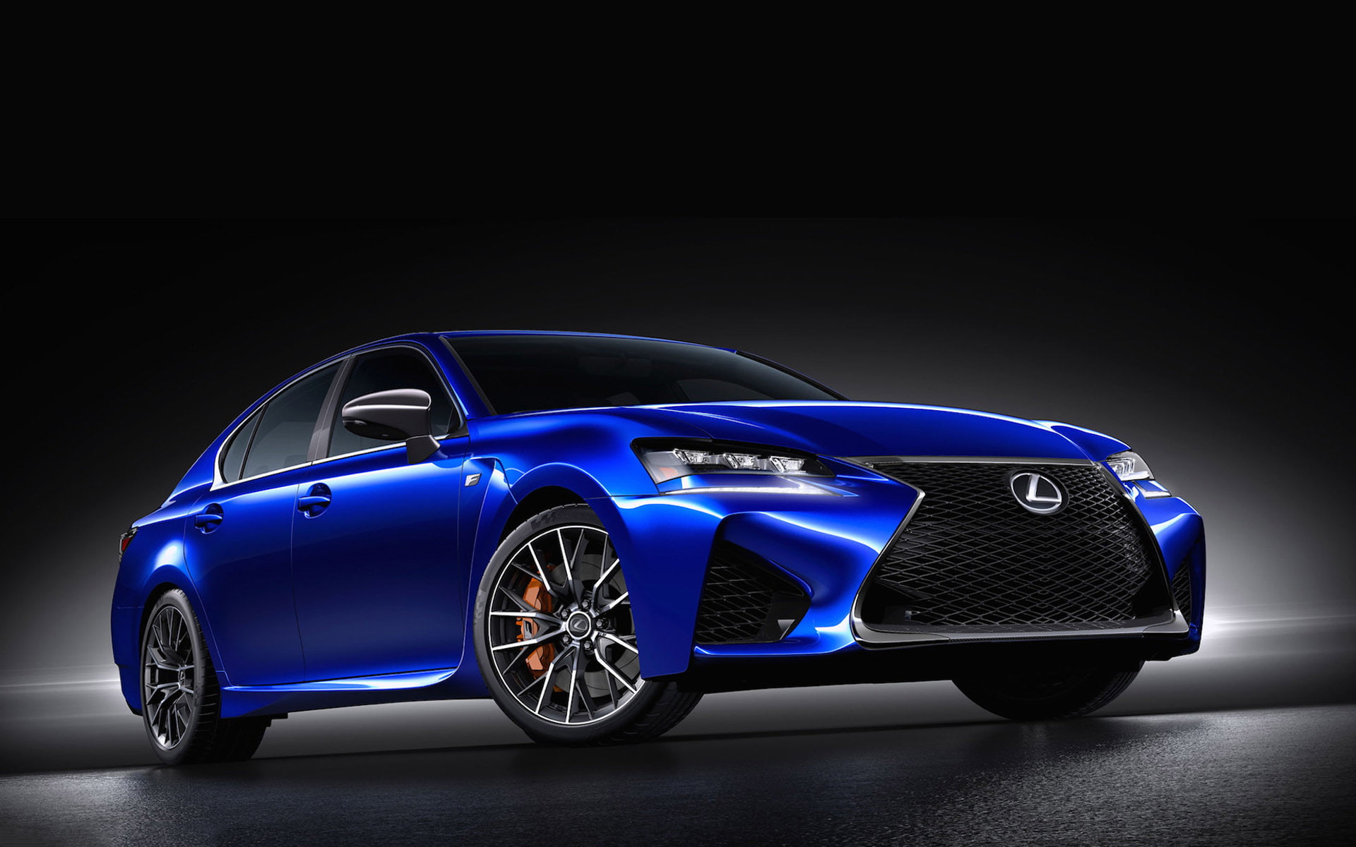 lexus gs f, luxury, car, gs, blue, 2015, 1080P, lexus, blue car, f, HD Wallpaper