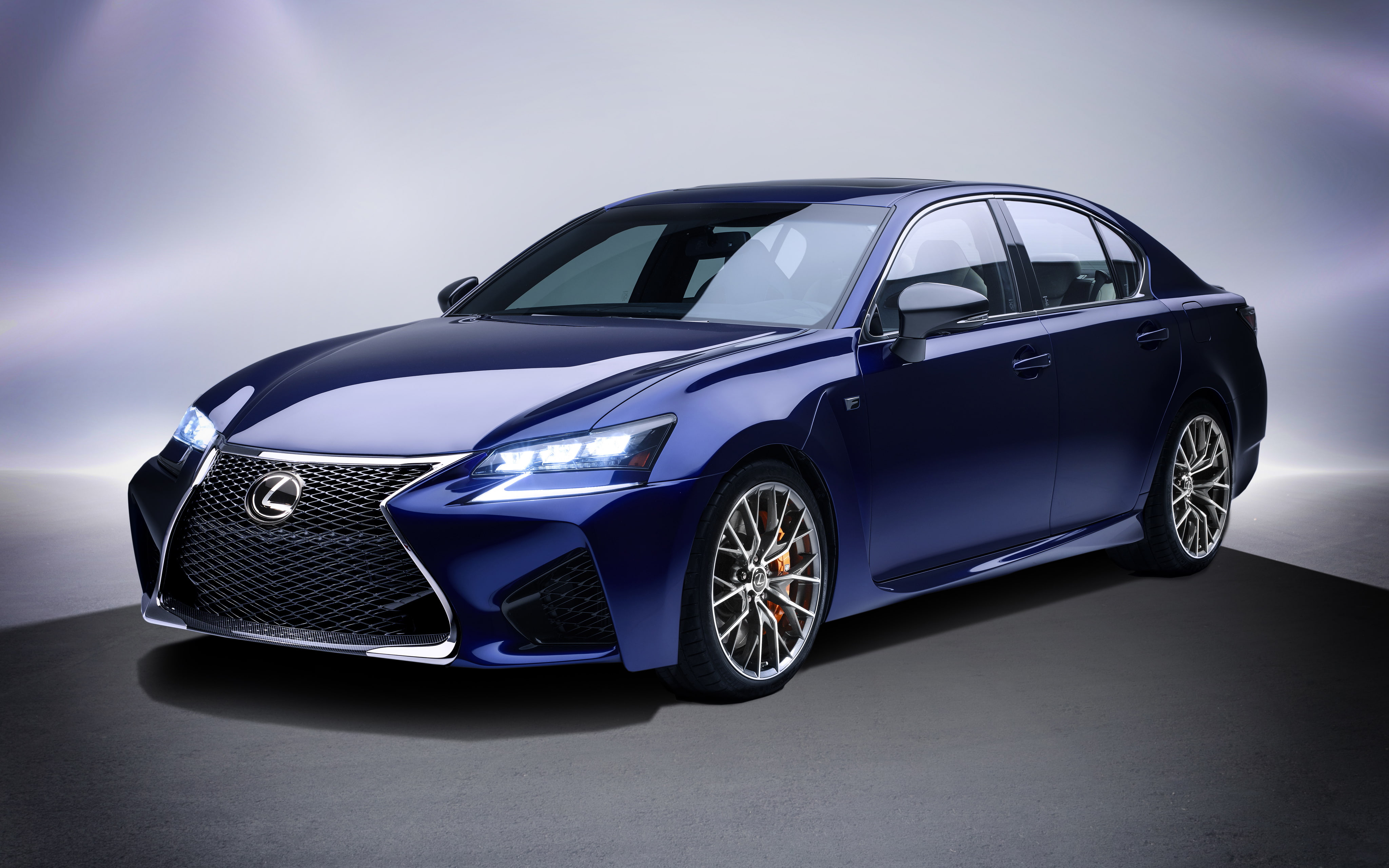 Luxury Sedan, 4K, Lexus GS F, 4K, 2017, HD Wallpaper