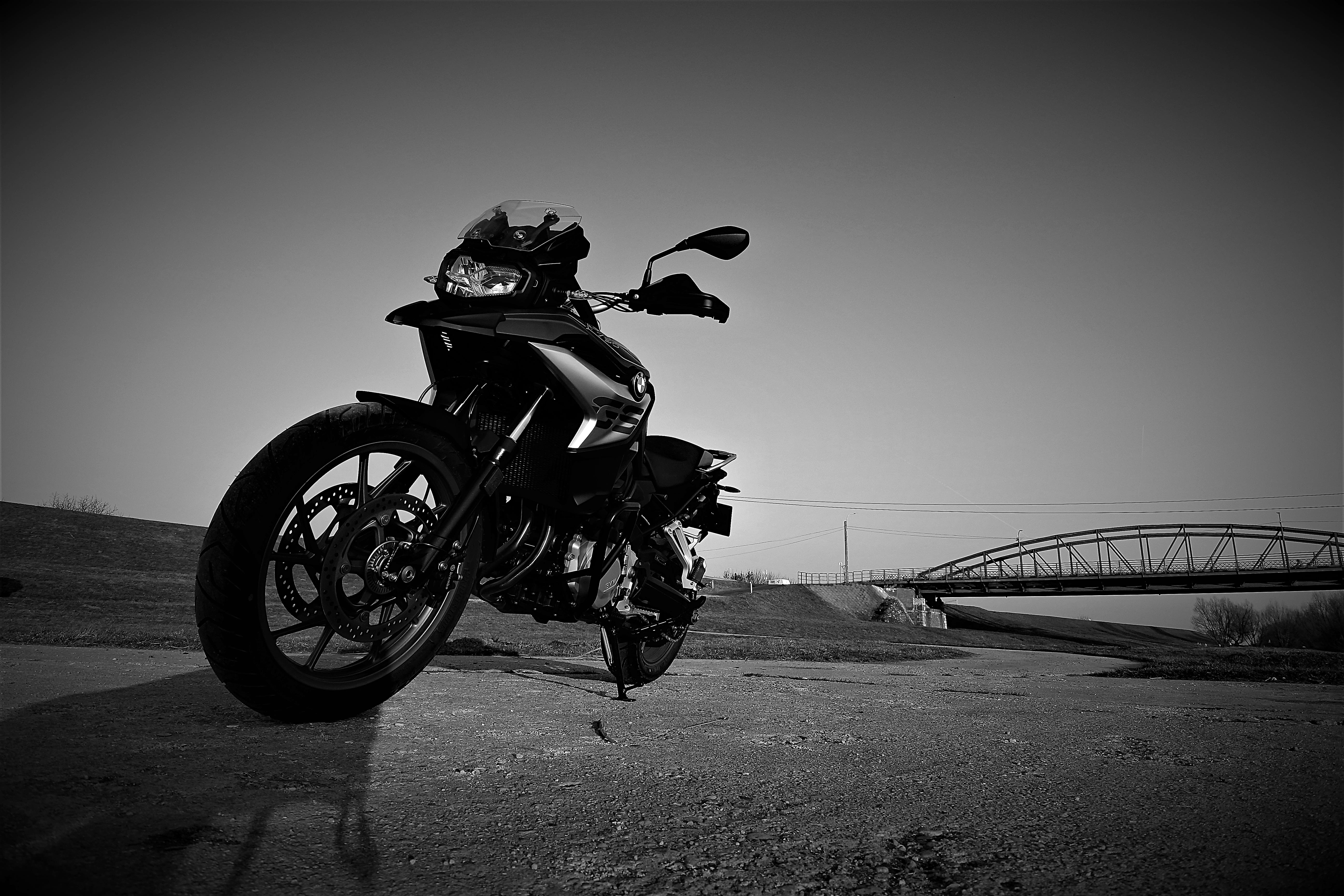ride, gs, crash helmet, engine, real people, 5K, clear sky, motorcycle, one person, bicycle, mode of transportation, day, sky, land vehicle, leisure activity, HD Wallpaper
