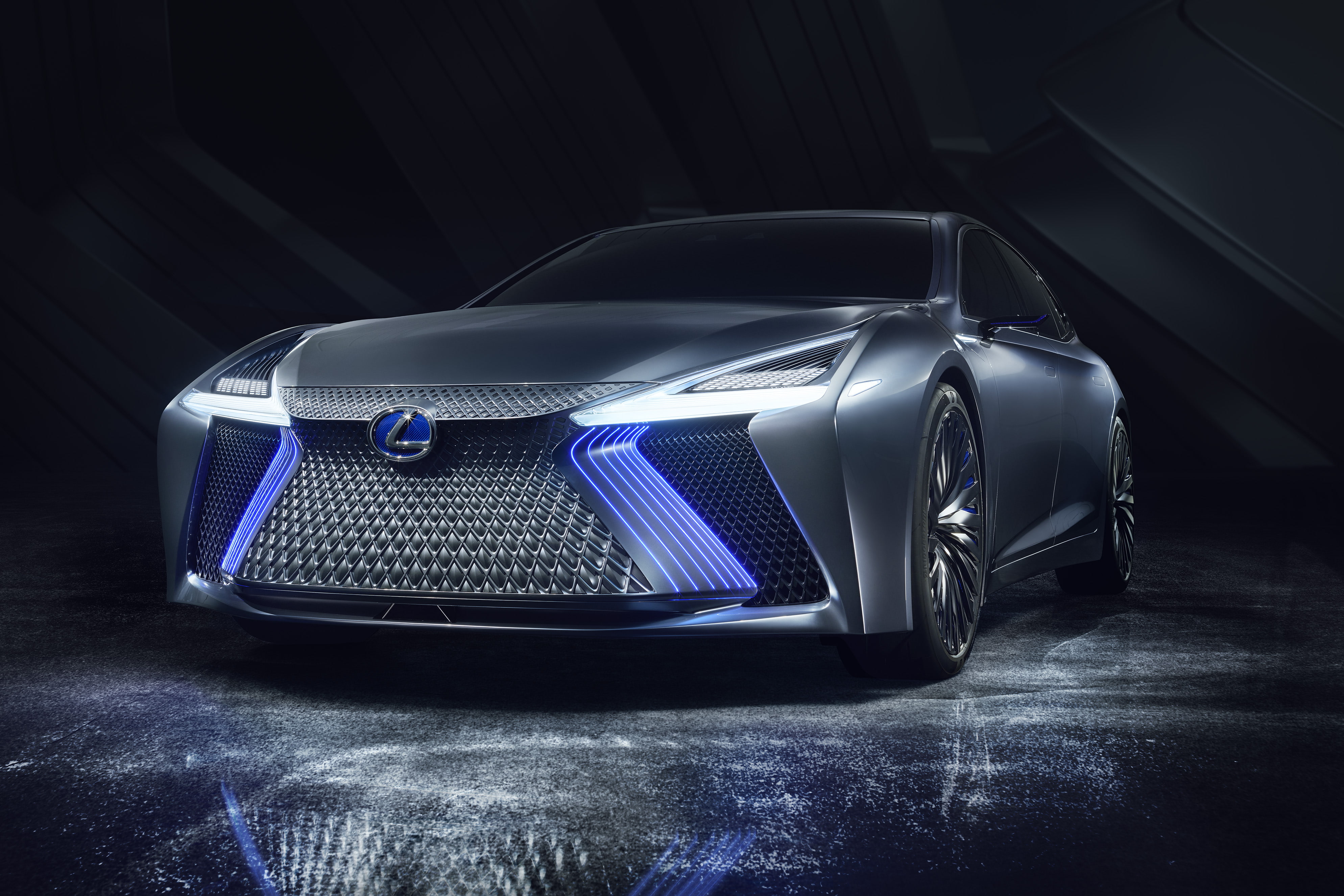 Self-driving cars, 2017, Lexus LS+ Concept, 4K, Tokyo Motor Show, Autonomous, 4K, Concept cars, HD Wallpaper