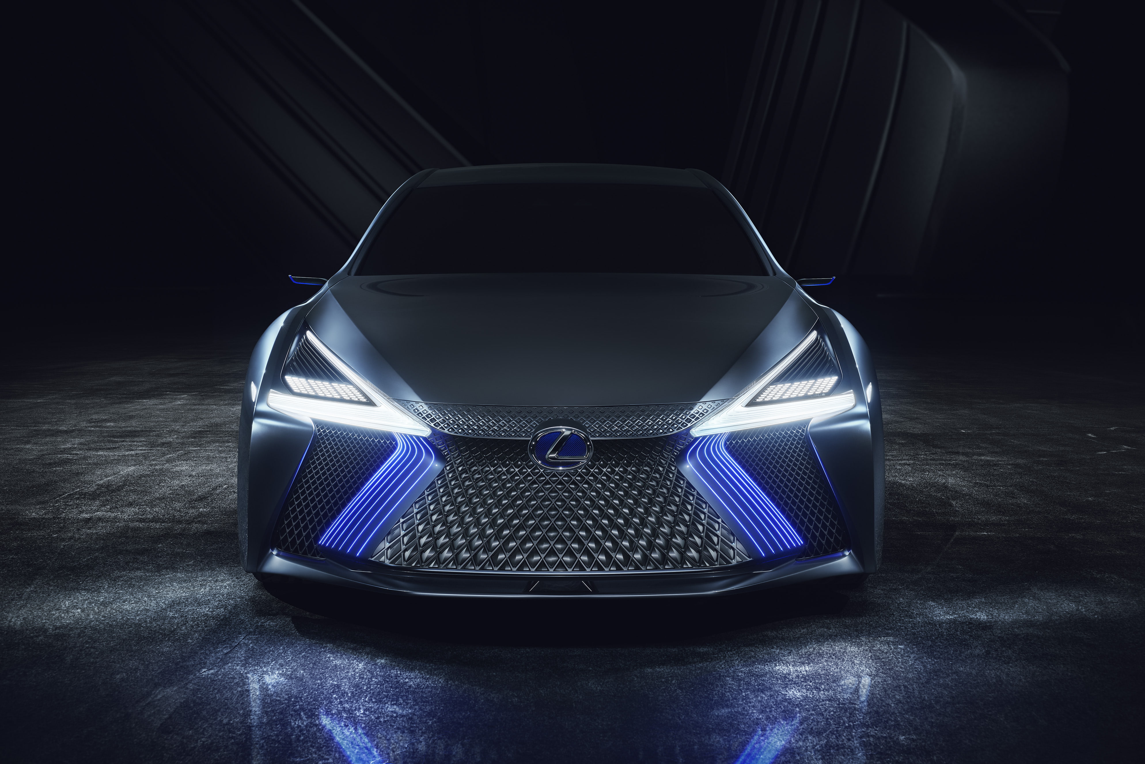Self-driving cars, 4K, Tokyo Motor Show, Autonomous, Concept cars, 4K, Lexus LS+ Concept, 2017, HD Wallpaper