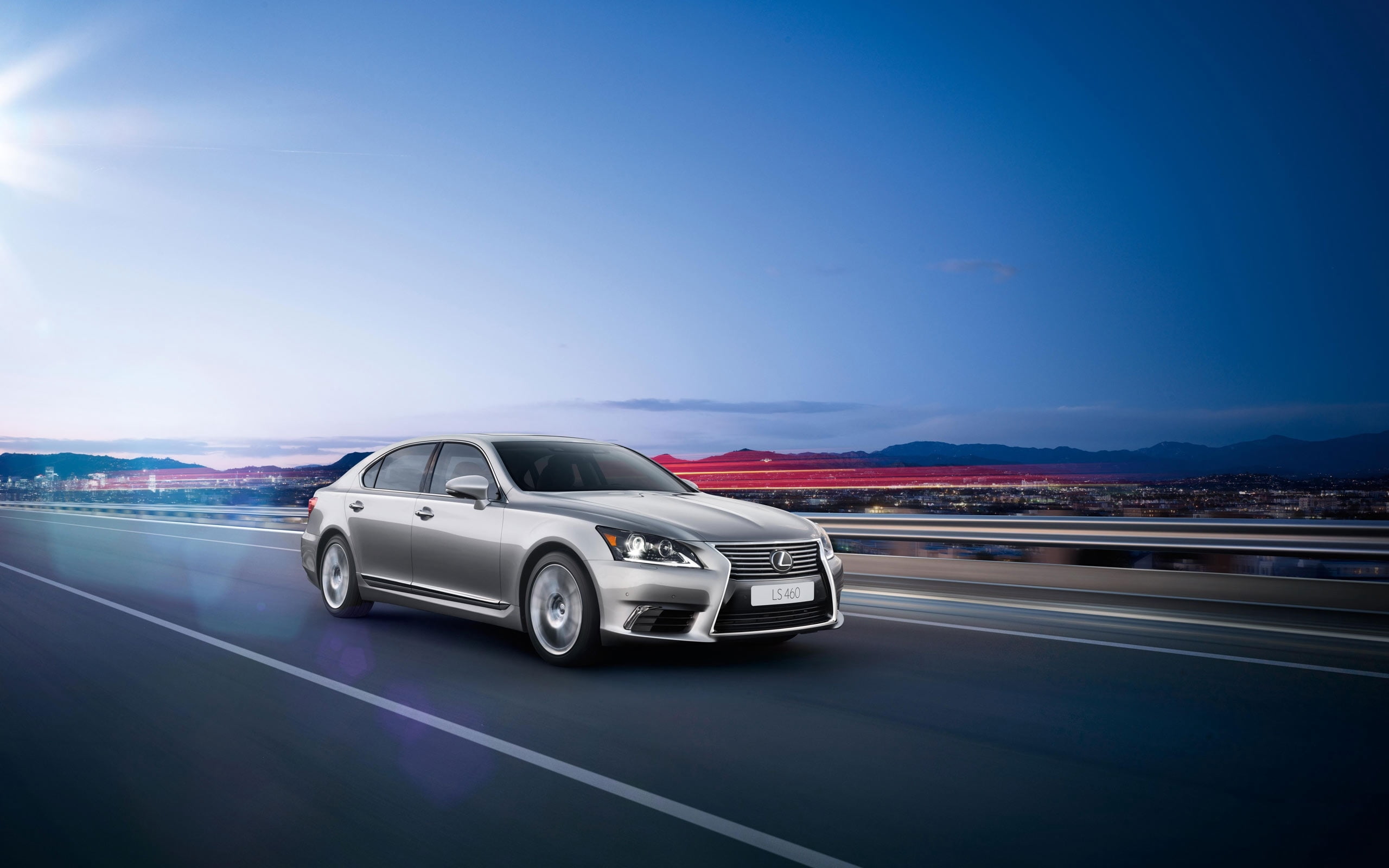 blue, silver, blurred Motion, new, mode of transportation, wheel, journey, city, no People, traffic, road, technology, sedan, driving, asphalt, mode of Transport, HD Wallpaper