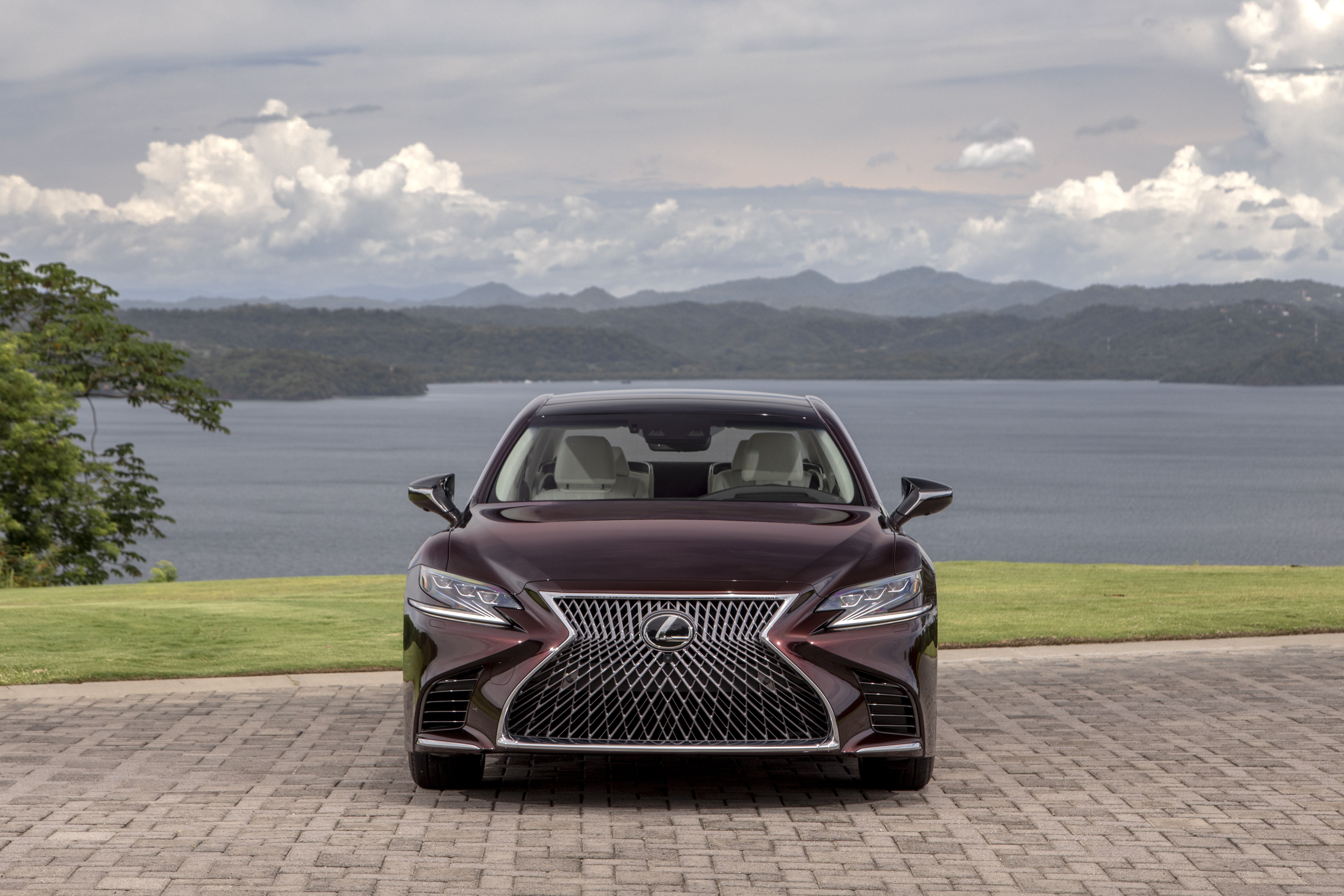 5K, Lexus LS 500, Car, Lexus LS, Lexus, Luxury Car, Brown Car, Vehicle, HD Wallpaper