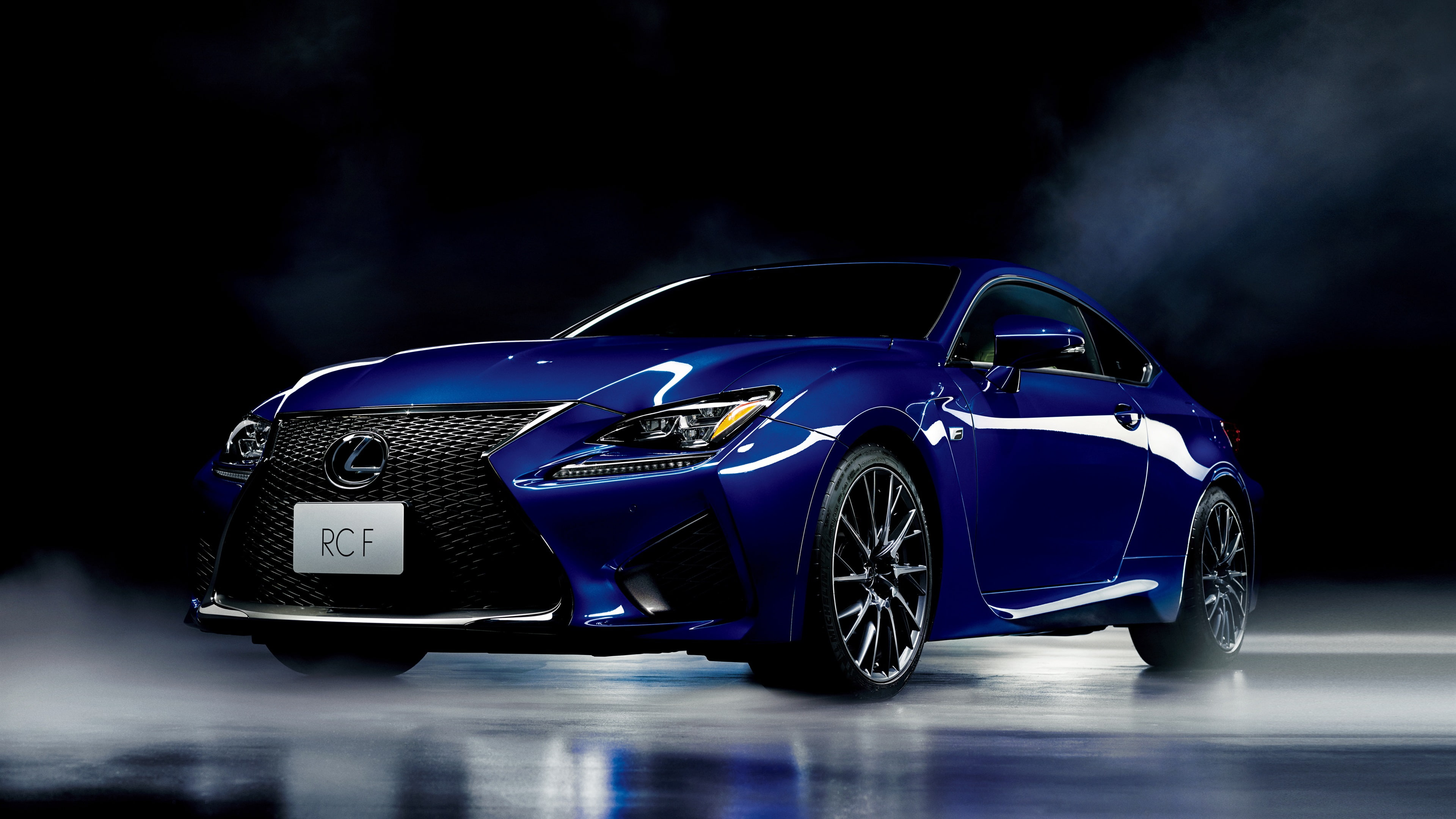 Car, 4K, RC, coupe, F, Lexus, black, Blue, HD Wallpaper