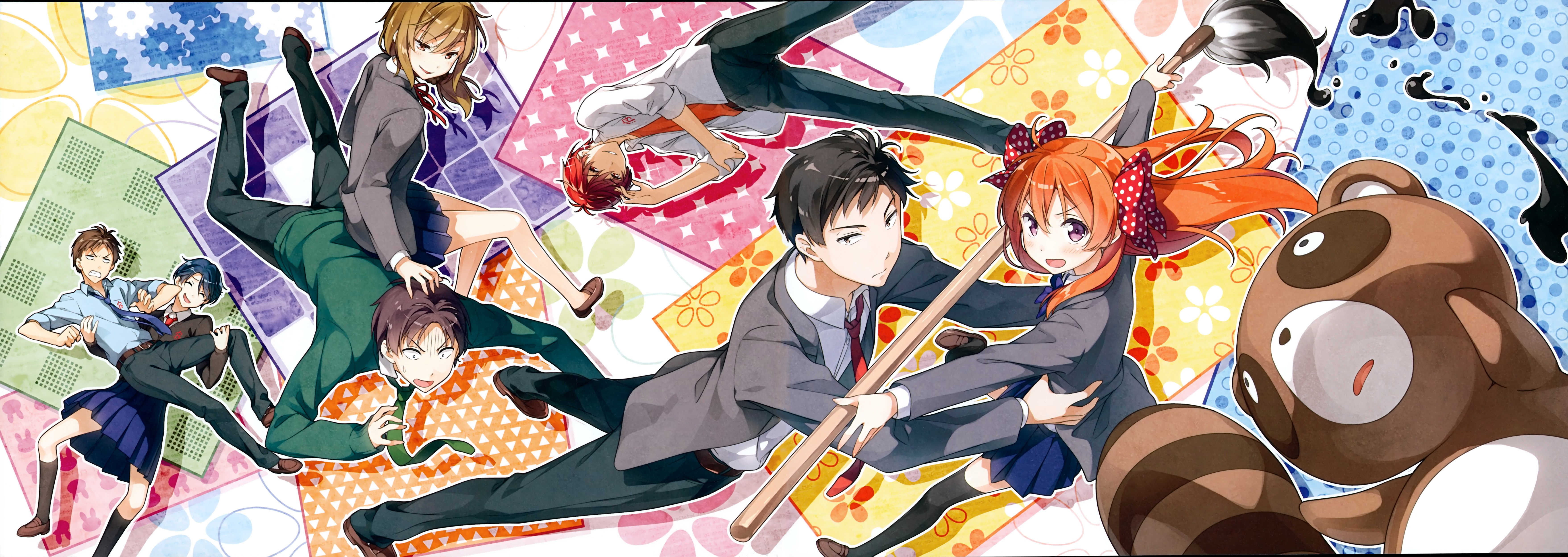 men, full frame, outdoors, people, male likeness, real people, 5K, clothing, group of people, lifestyles, athlete, sunlight, multi colored, Gekkan Shoujo Nozaki-kun, HD Wallpaper