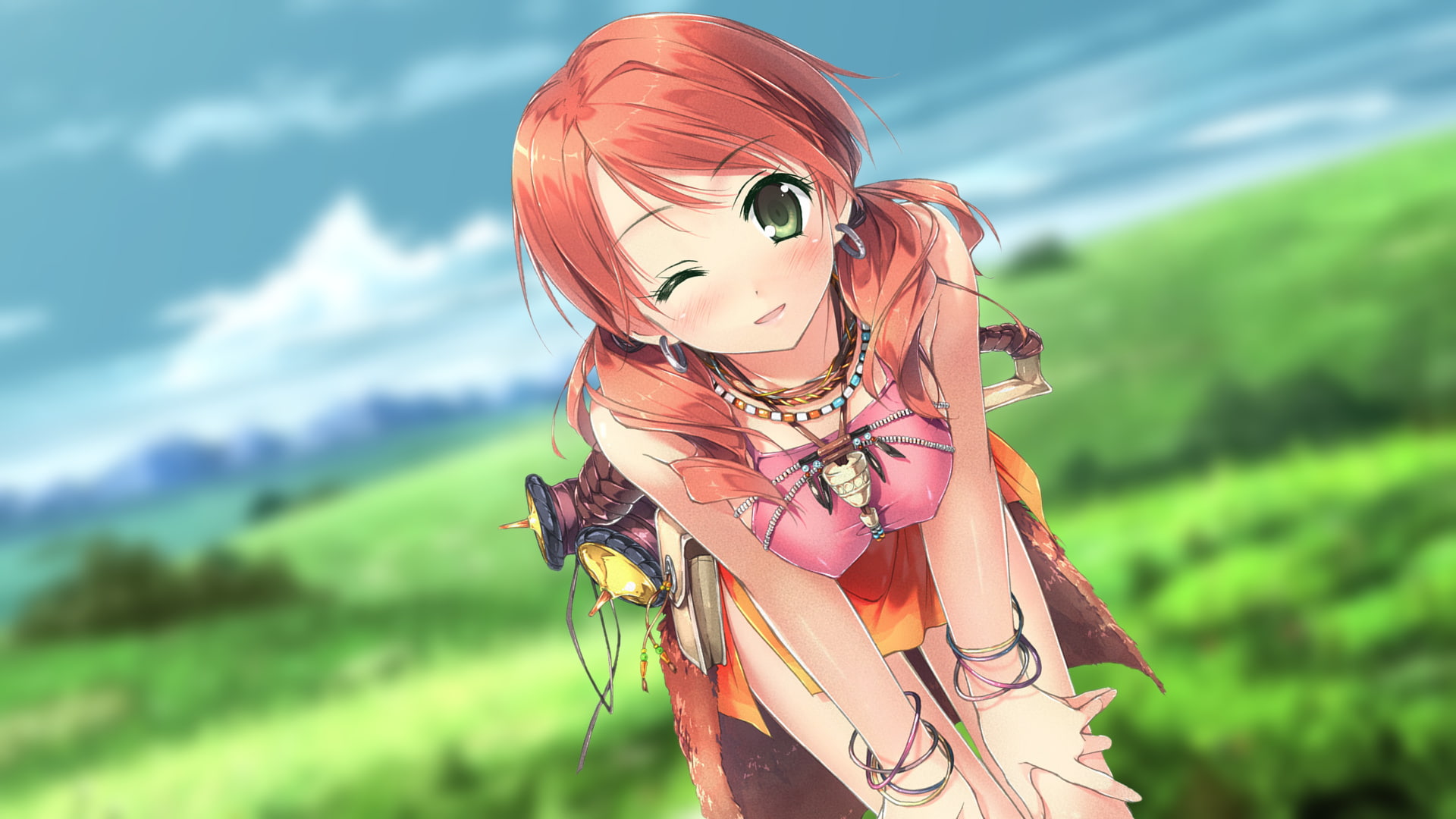 soyokaze, Kantoku, Oerba Dia Vanille, 1080P, Final Fantasy XIII, HD Wallpaper