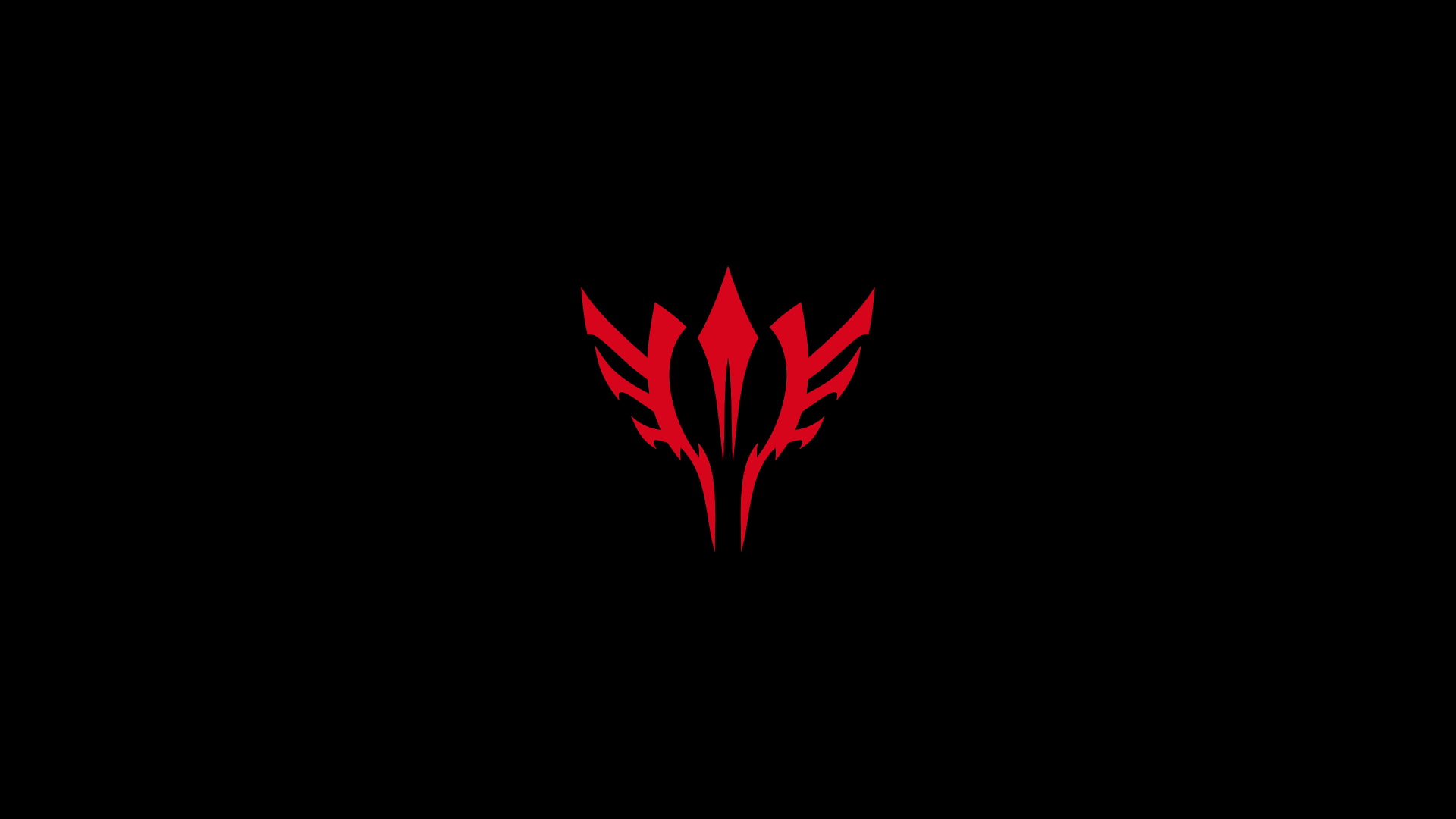 1080P, black, minimalism, simple background, FateStay Night, red, HD Wallpaper