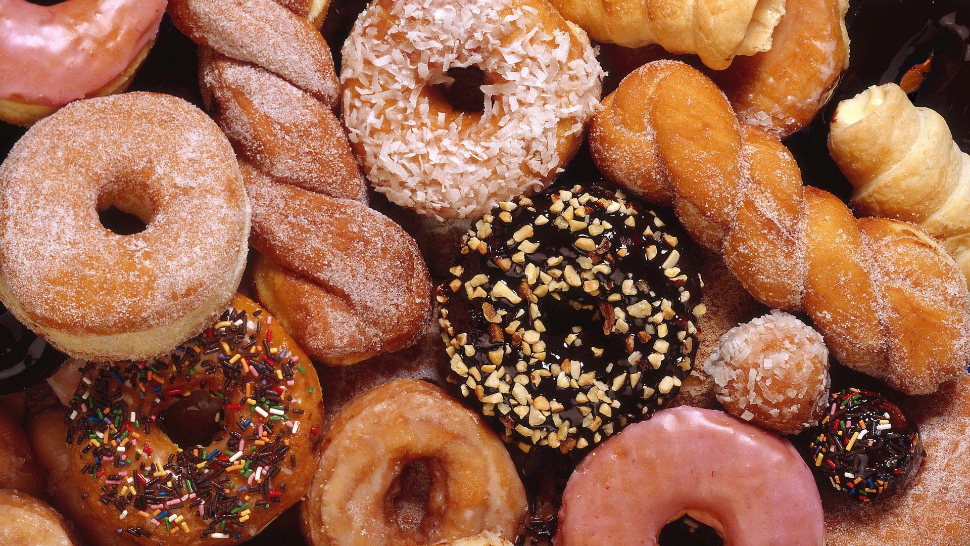 hd, 1080P, baquettes, bagels, donuts, HD Wallpaper