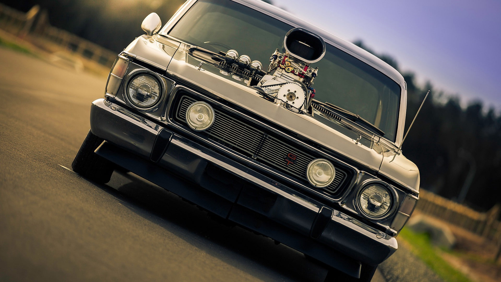 cars, supercharger, 1080P, ford, car, hd, classic, HD Wallpaper