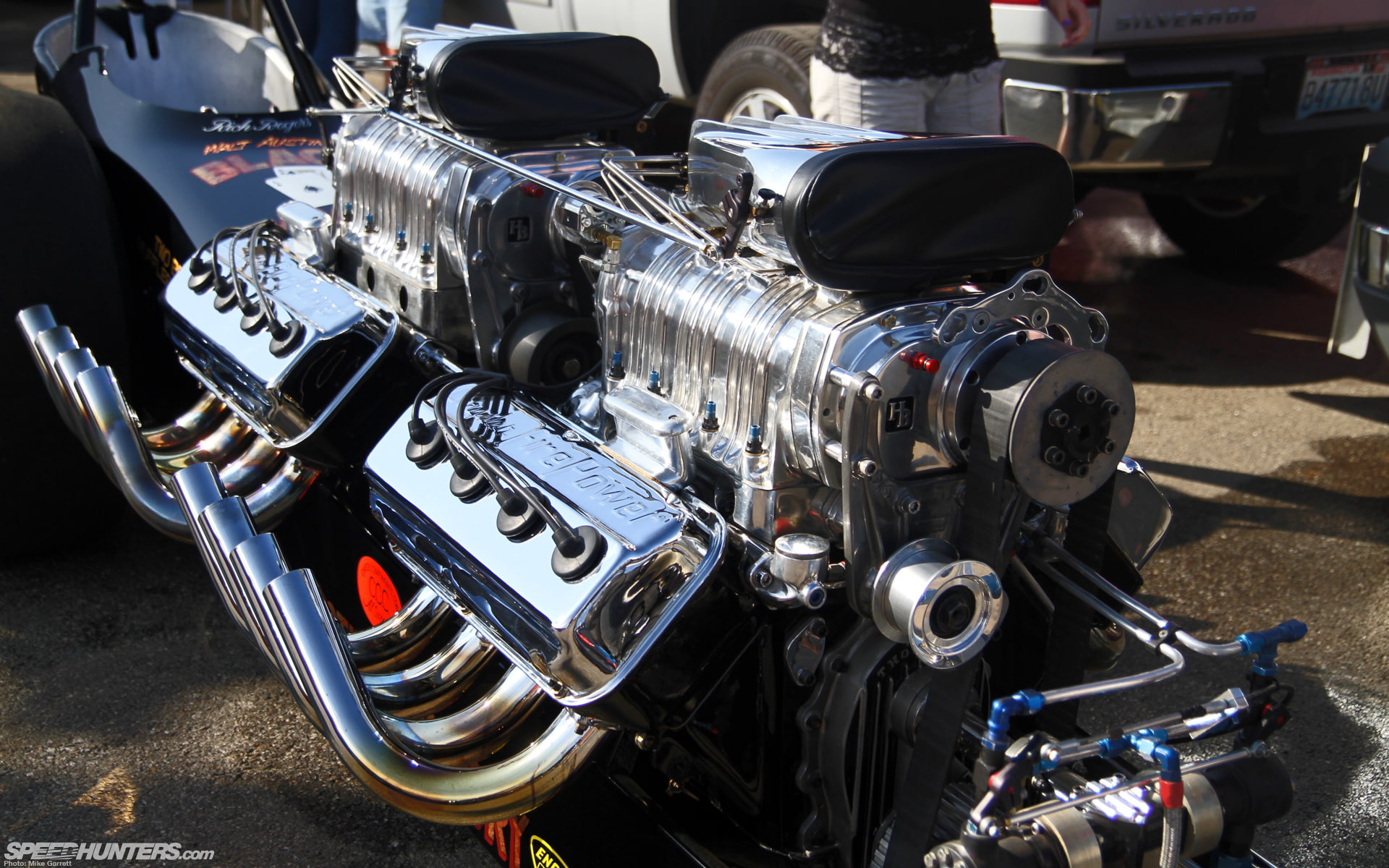 hd, engine, 1080P, car, supercharger, cars, chrome, 8, v, HD Wallpaper