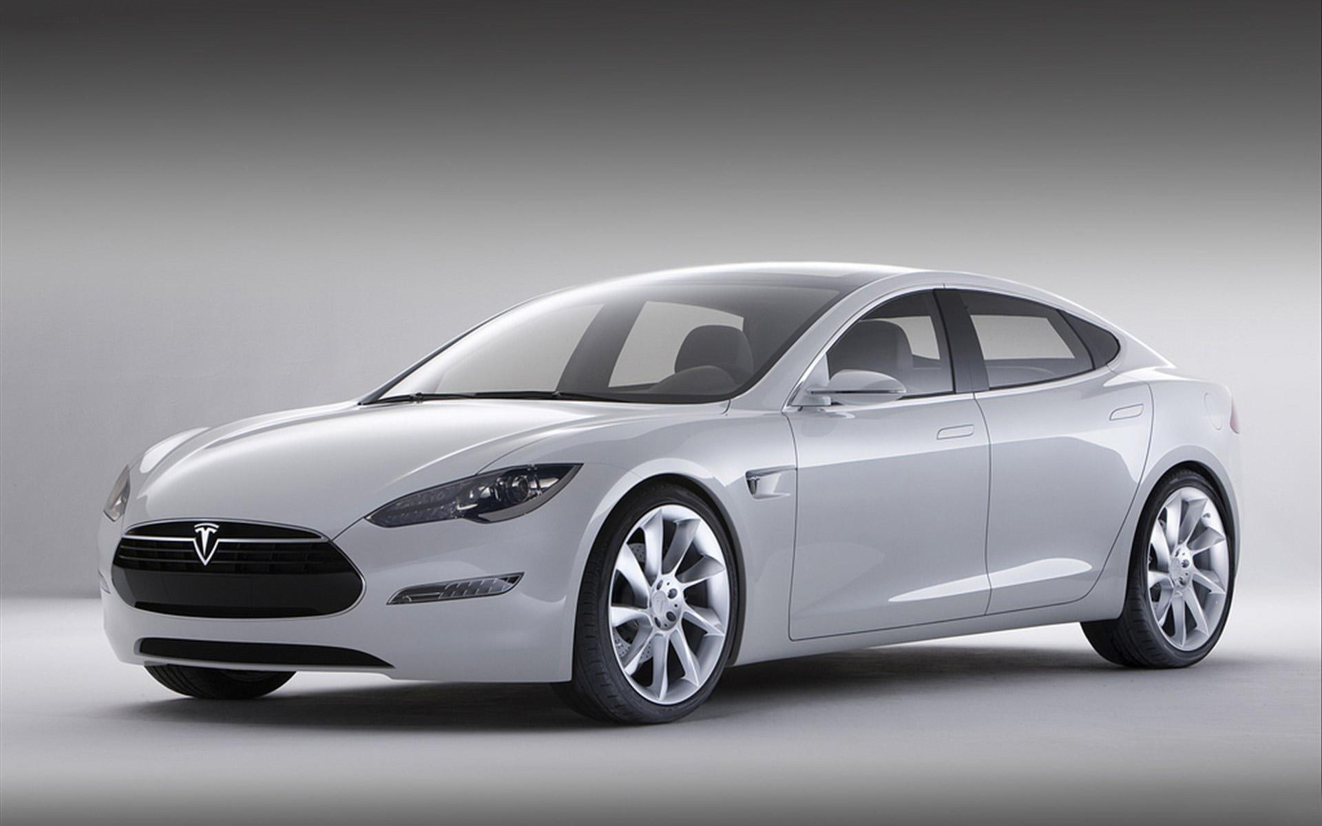 tesla, sedan, s, 1080P, model, 2013, white, cars, HD Wallpaper