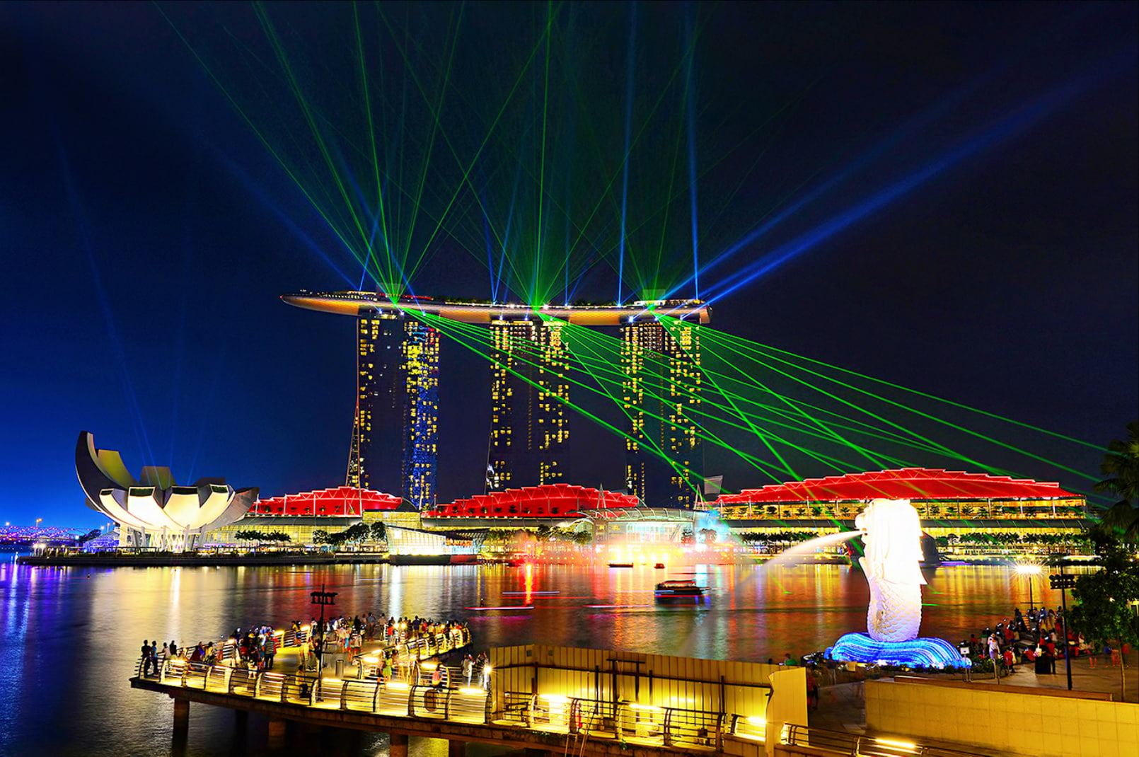 city, Asian architecture, 720P, Singapore, HD Wallpaper