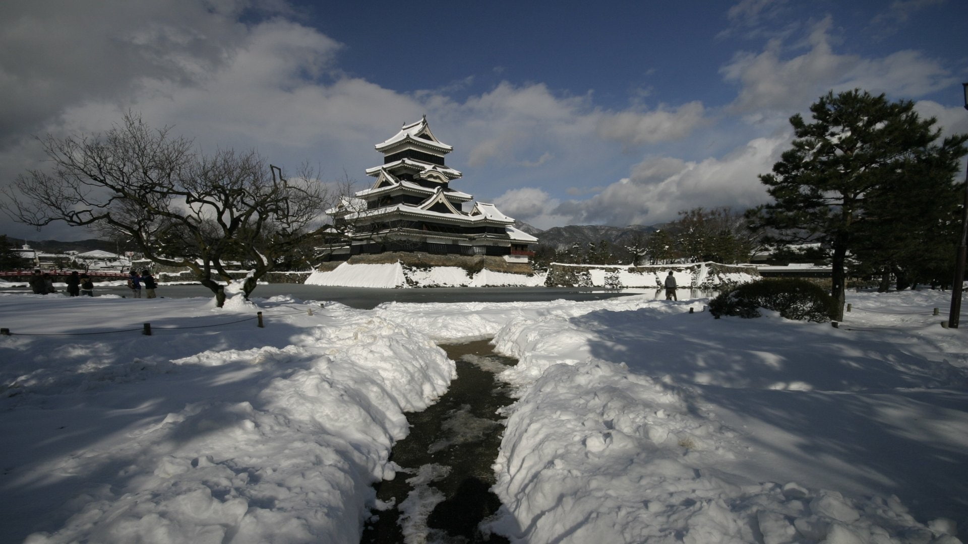 Castles, 1080P, Matsumoto Castle, HD Wallpaper