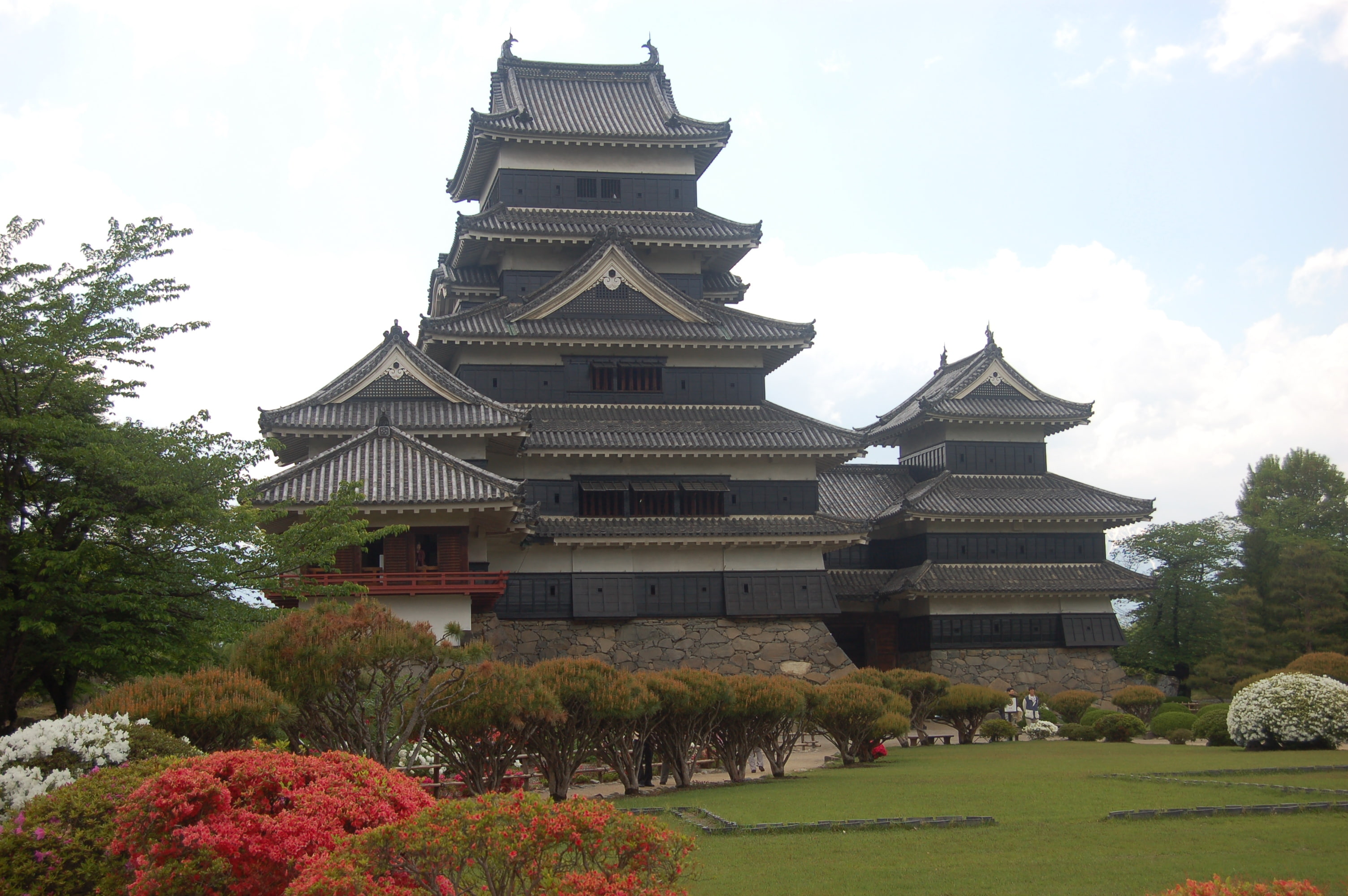 Matsumoto, Honshu, Japan, Palace, castle, 2K, HD Wallpaper