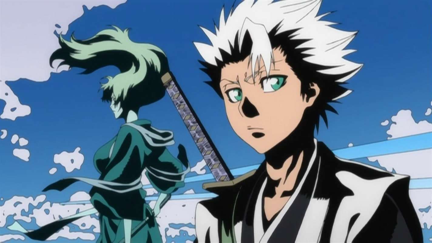 720P, Tōshirō Hitsugaya, Bleach, Rangiku Matsumoto, HD Wallpaper