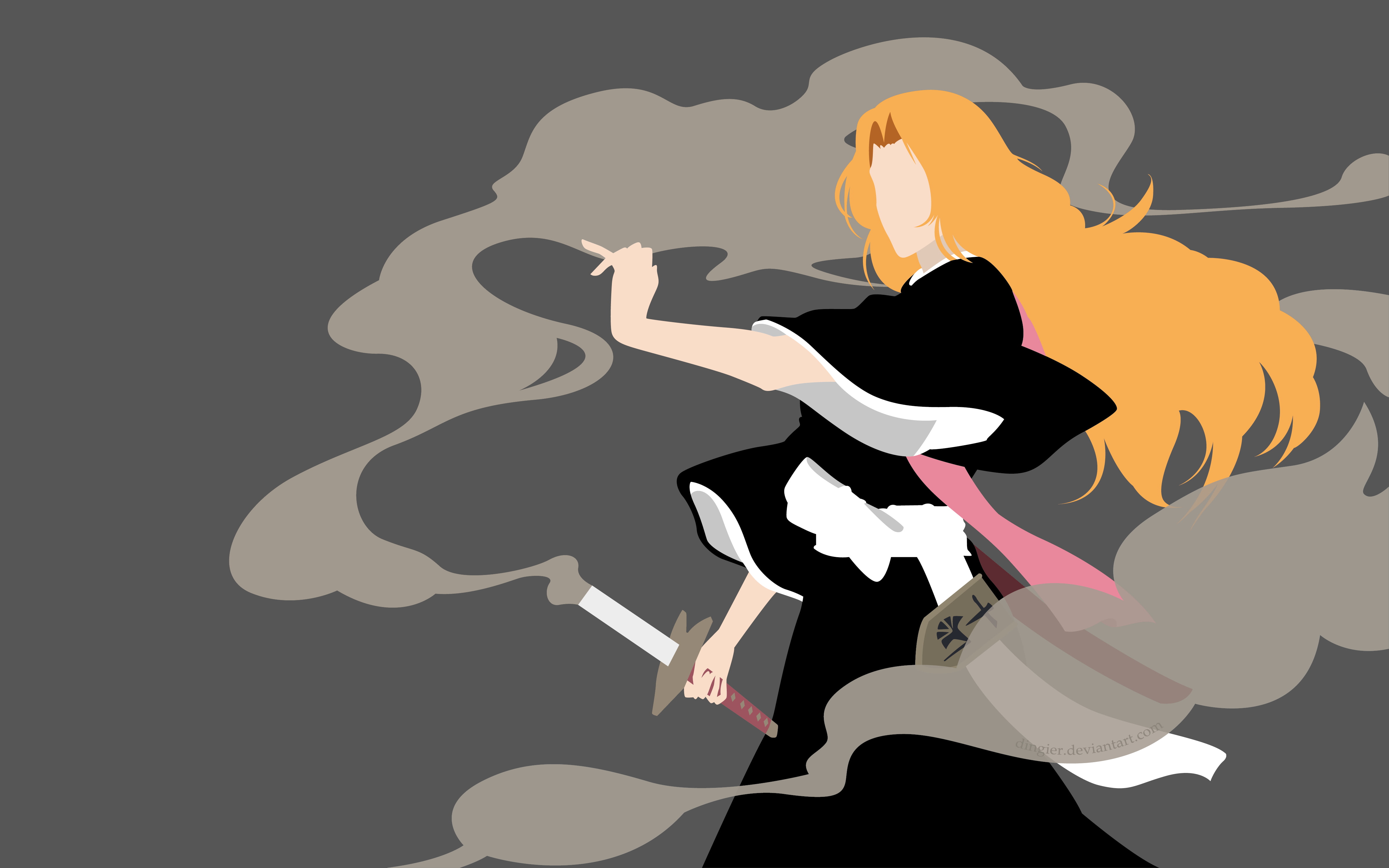 4K, Bleach, Rangiku Matsumoto, HD Wallpaper