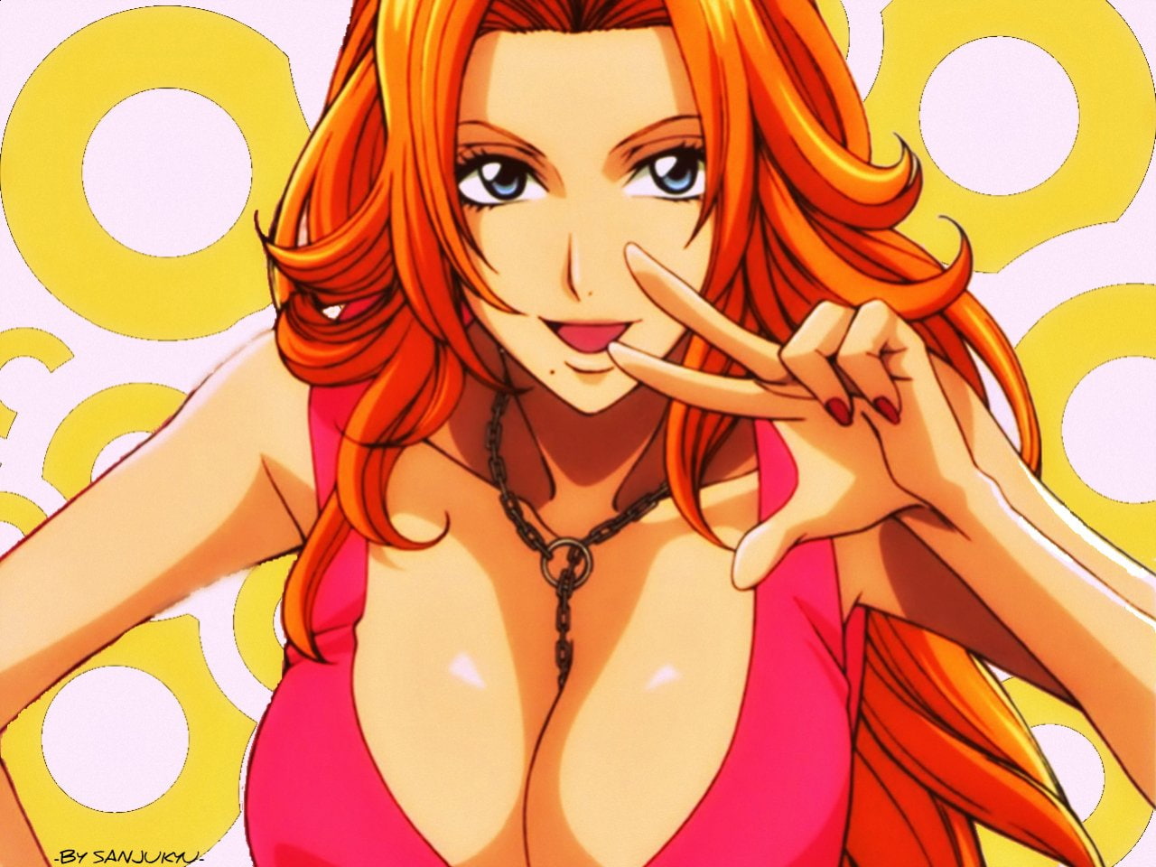 Rangiku Matsumoto, Bleach, 720P, HD Wallpaper
