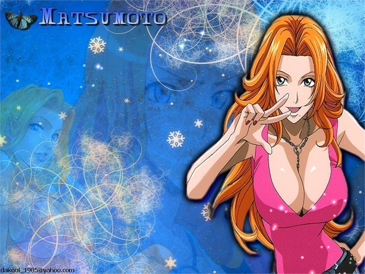 Rangiku Matsumoto, Bleach, 720P, HD Wallpaper