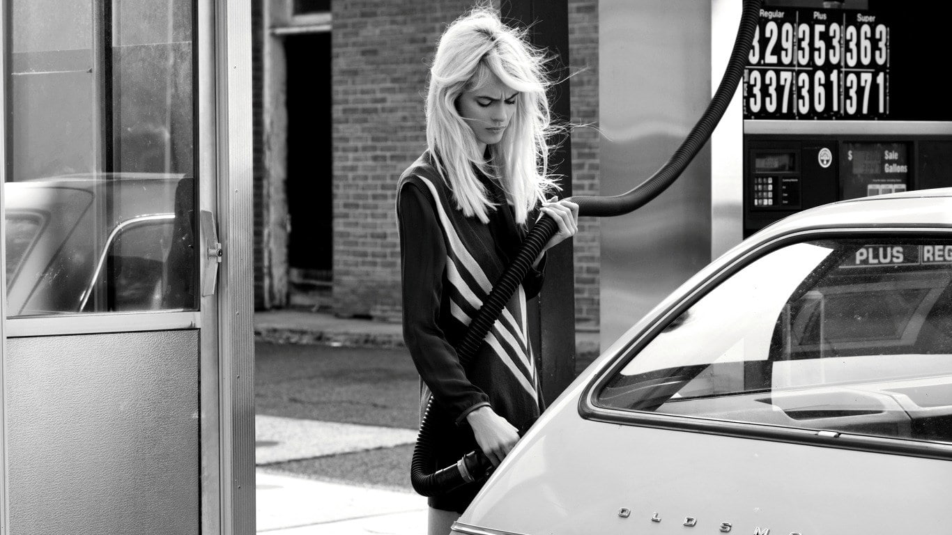 motor vehicle, transportation, 720P, day, car door, aymeline valade, young adult, casual clothing, looking, lifestyles, mode of transportation, blond hair, HD Wallpaper
