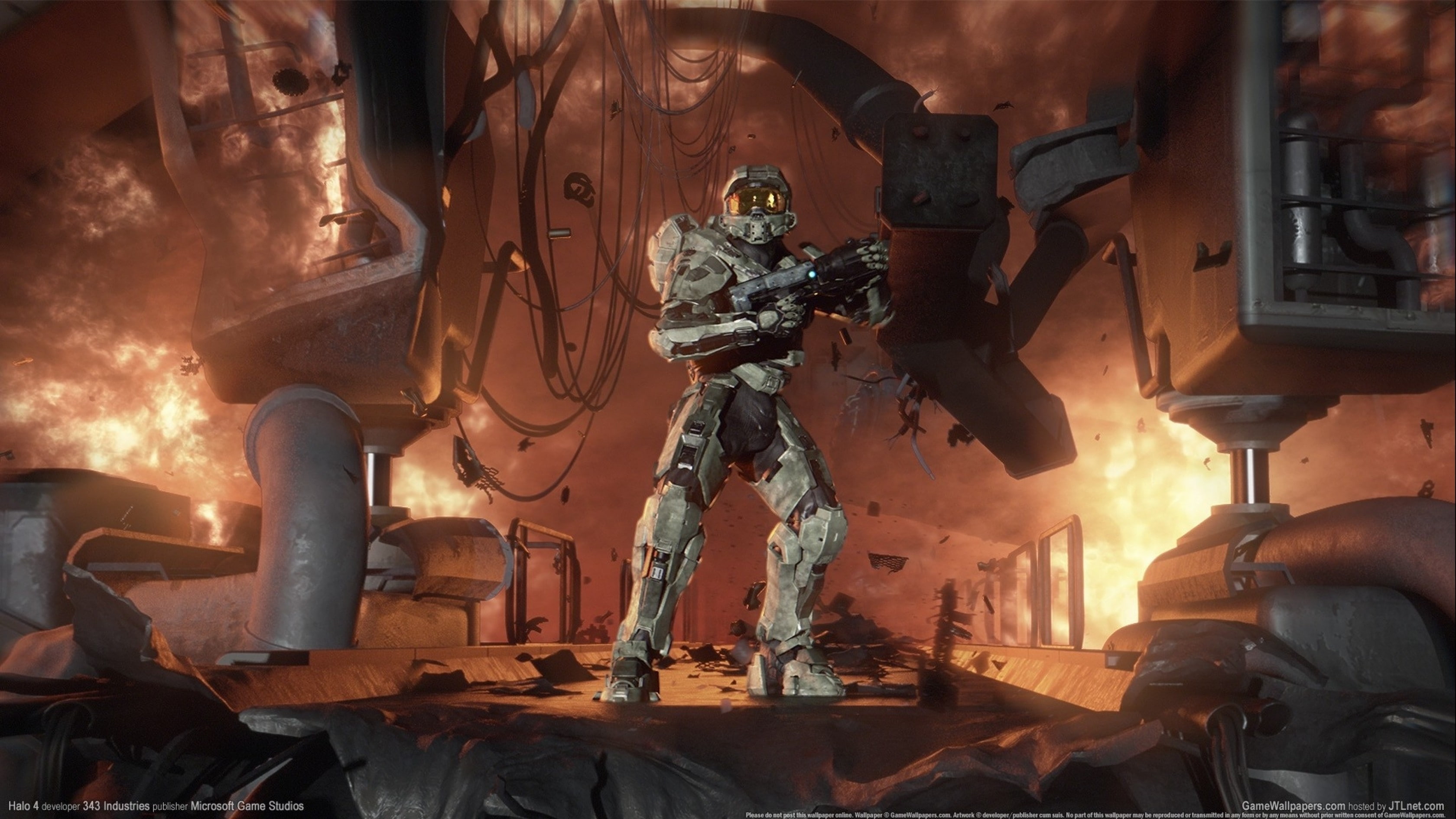 motion, transportation, 2K, mode of transportation, machinery, Halo, Xbox One, human representation, metal, video games, indoors, occupation, industry, HD Wallpaper