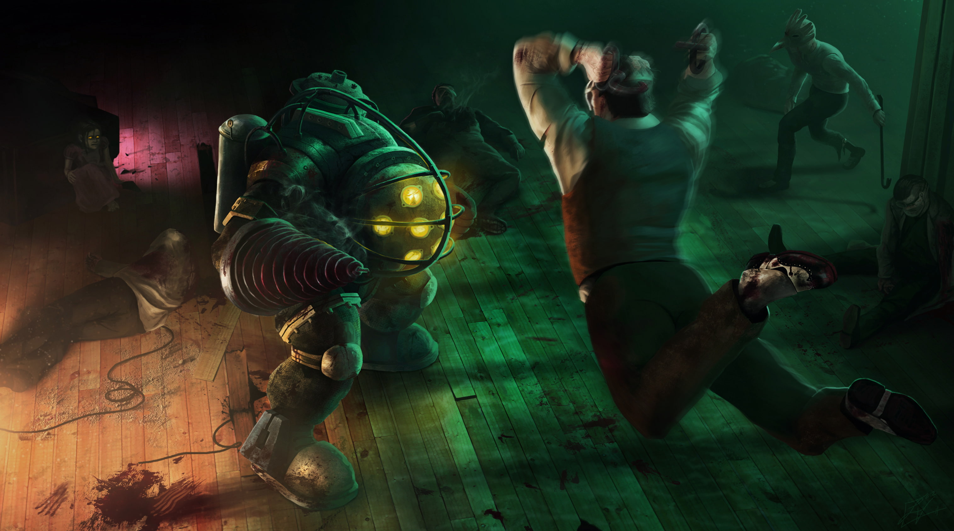 Bioshock 2, 2K, Bioshock, HD Wallpaper