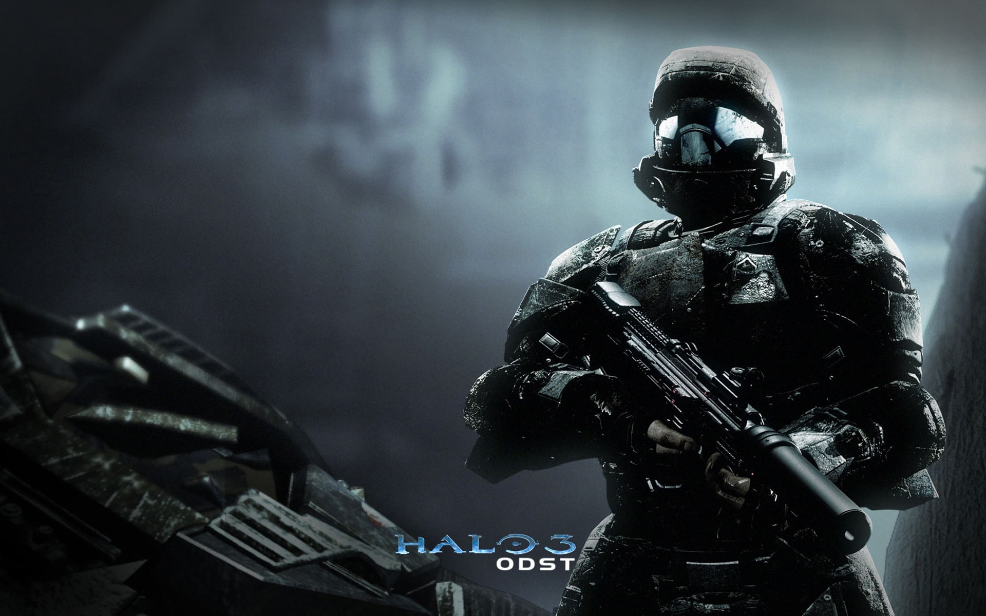 spazce, guns, halo, odst, future, 1080P, obst, fiction, HD Wallpaper