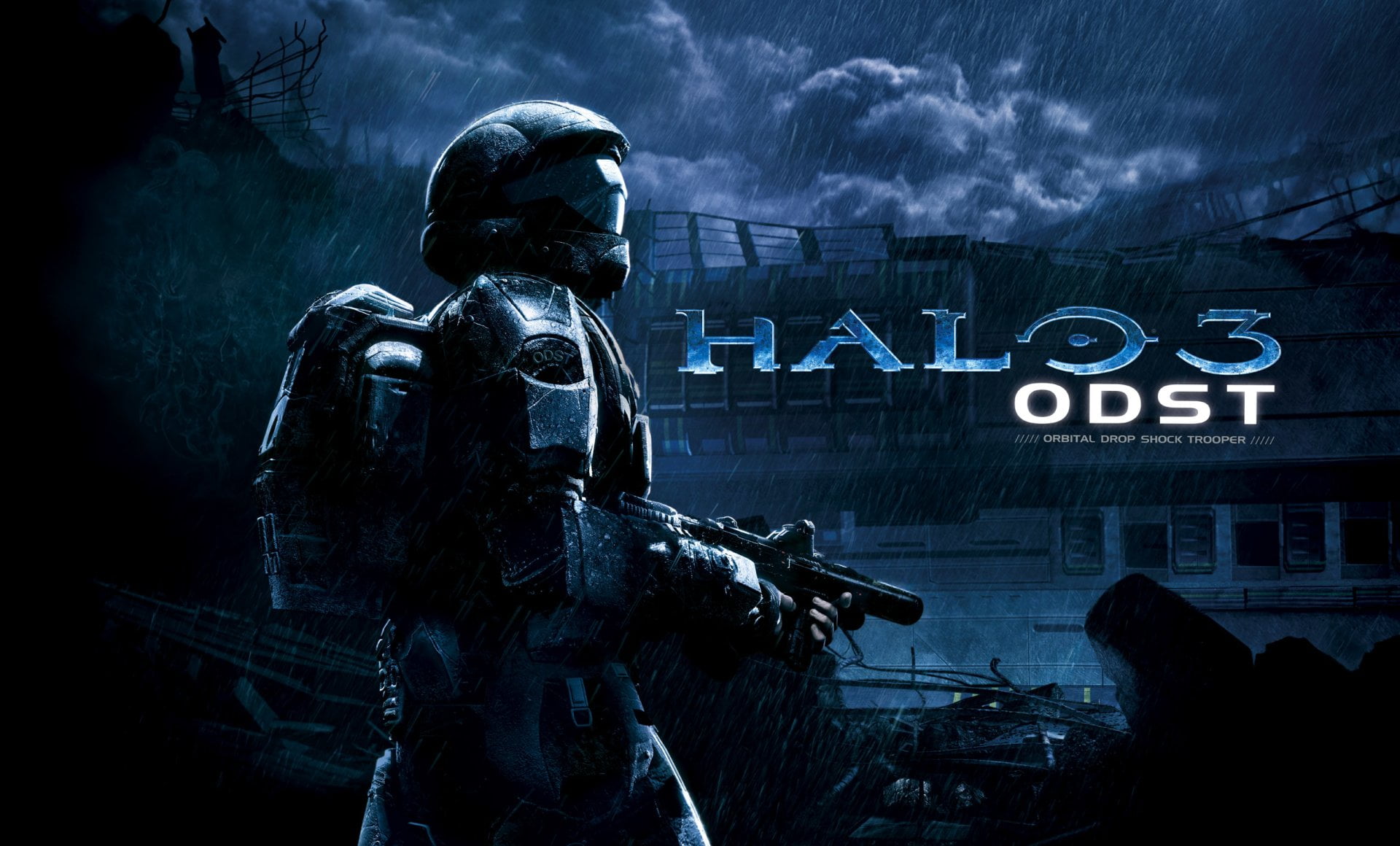 building exterior, built structure, creativity, Halo 3, sculpture, communication, cloud - sky, odst, text, government, architecture, outdoors, art and craft, HD Wallpaper