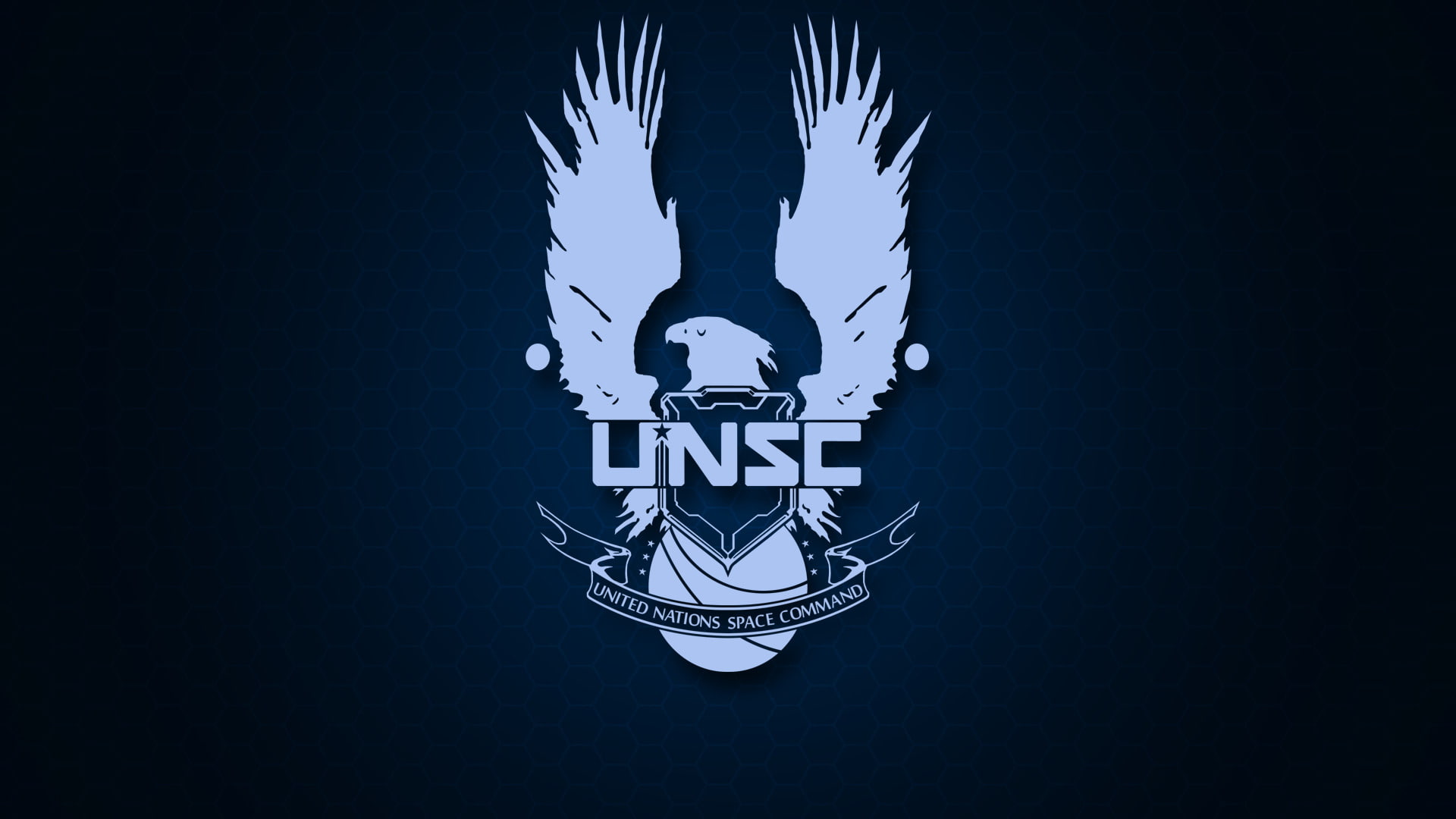 copy space, ornate, black background, silhouette, human skeleton, no people, indoors, cut out, blue, 1080P, halo 4 halo unsc, still life, lighting equipment, HD Wallpaper