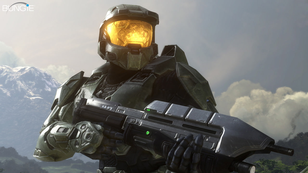 720P, warrior, helmet, games, video, armor, guns, battlefield, halo, video games, HD Wallpaper