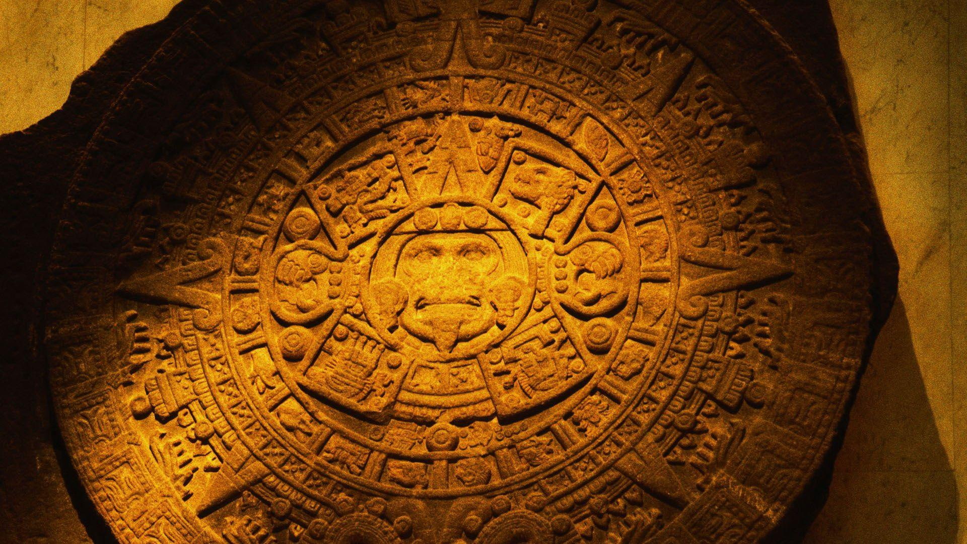 2012, aztec, myserious, ancient, mexico, shadow, calendar, 1080P, nature and landscapes, HD Wallpaper