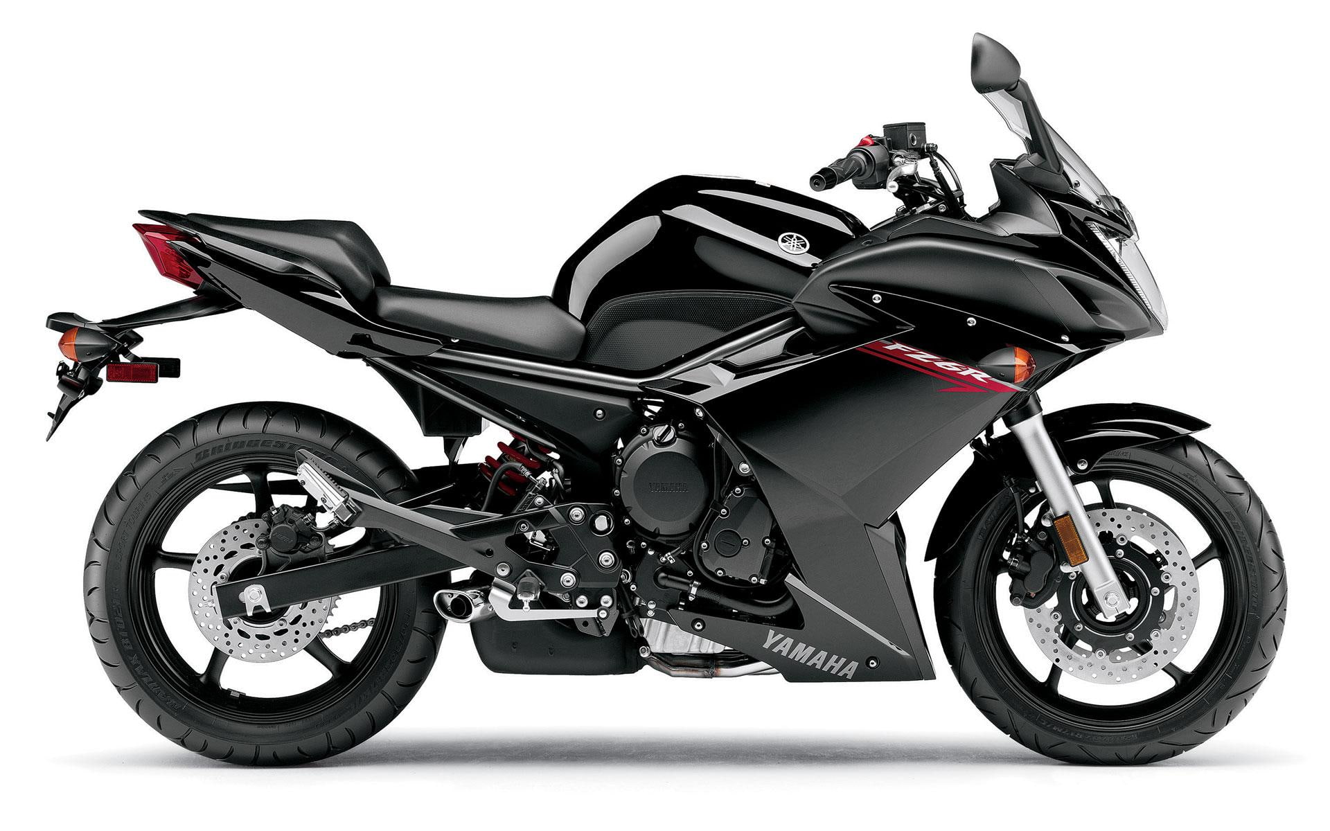 1080P, fz6r, bikes and motorcycles, black, yamaha, fzr, HD Wallpaper