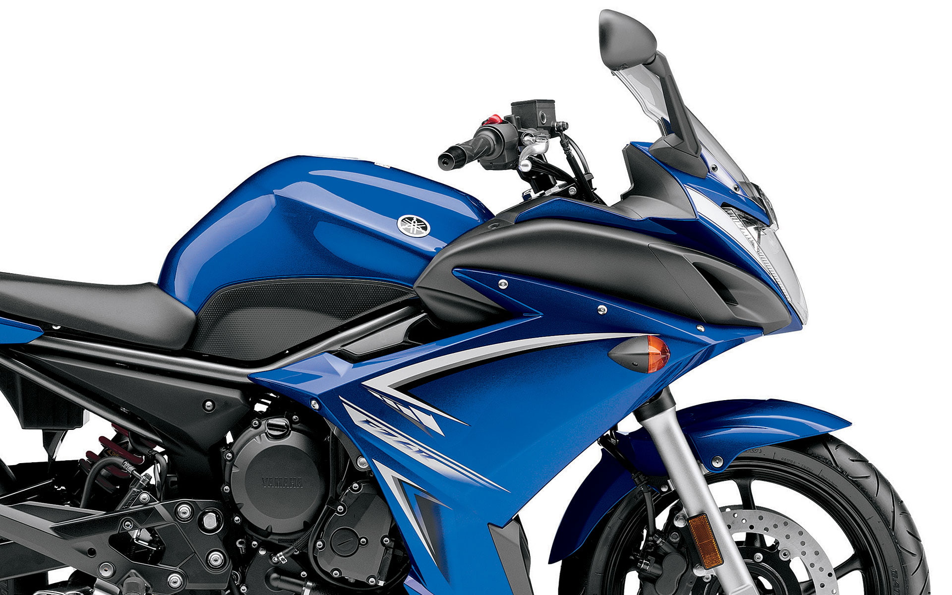 fzr, fz6r, blue, 1080P, yamaha, HD Wallpaper