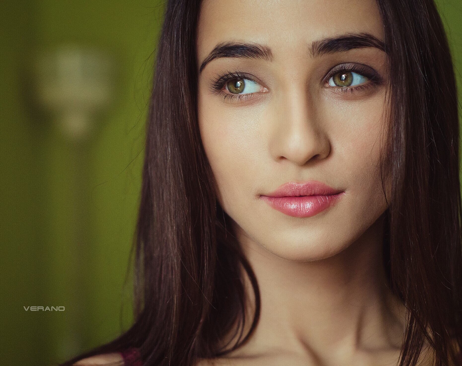 women, looking away, face, Svetlana Gembar, portrait, model, 720P, HD Wallpaper