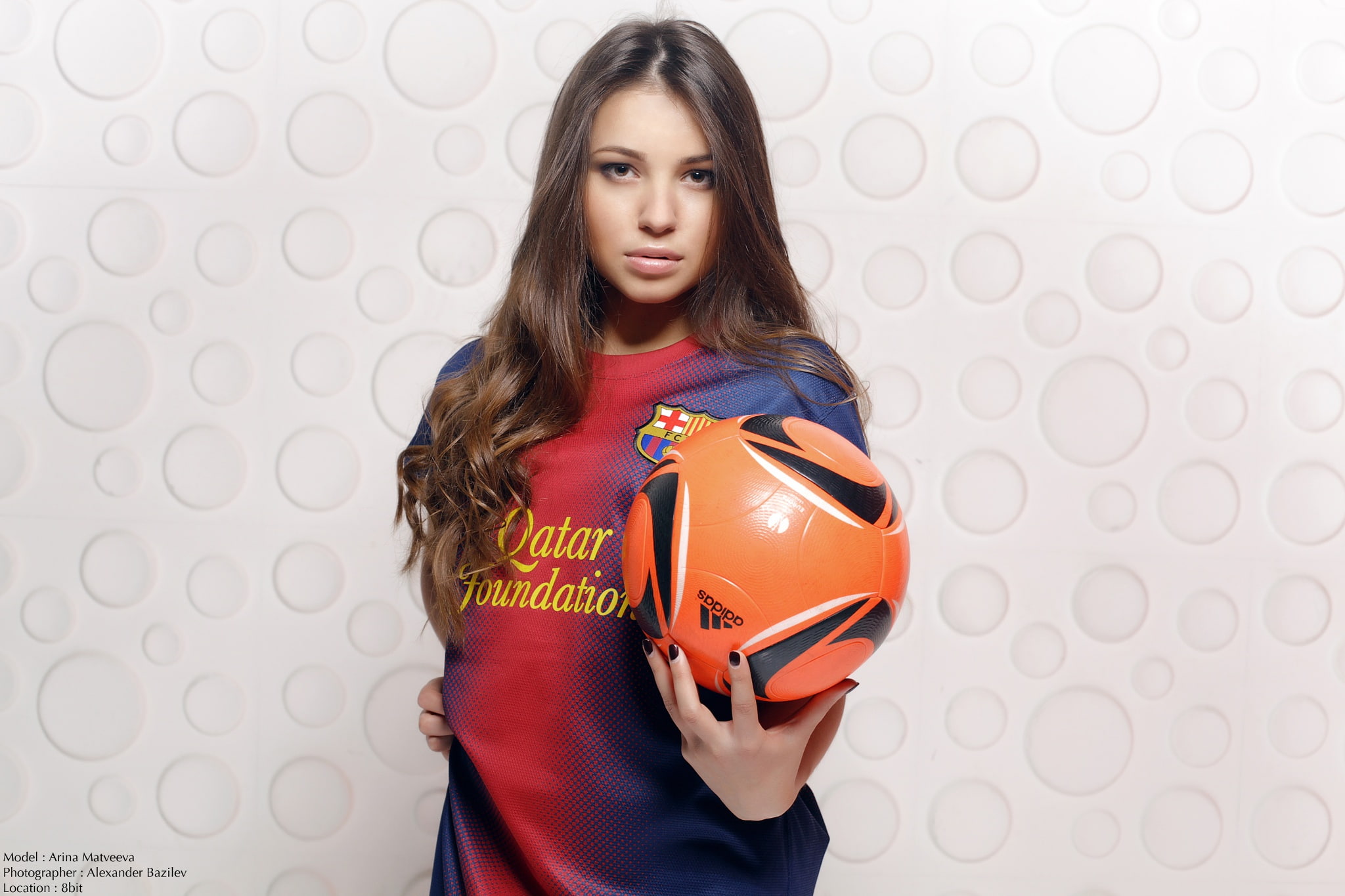 form, look, girl, 1080P, Alex Bazilev, the ball, lips, face, sweetheart, photographer, HD Wallpaper
