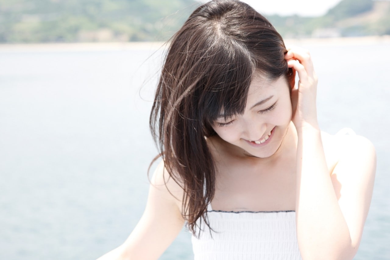 suzuki, women, hd, x, japanese, 720P, art, asians, airi, motorcycles, HD Wallpaper